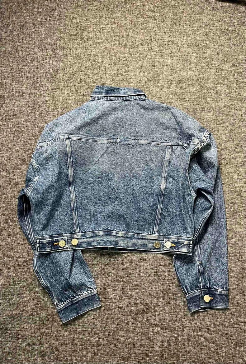 Alexander Wang Alexander Wang Women's Denim Biker Jacket- Size S / US 4 / IT 40 - 2 Thumbnail