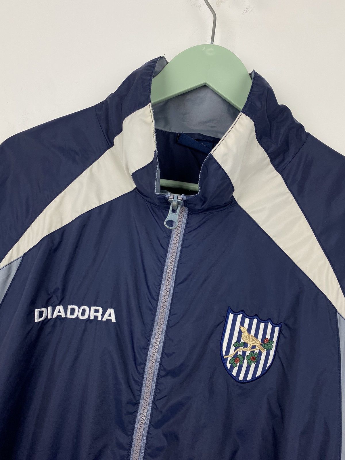 Diadora Vintage West Bromwich Albion Diadora Football Jacket PSG Size US XL / EU 56 / 4 - 2 Thumbnail