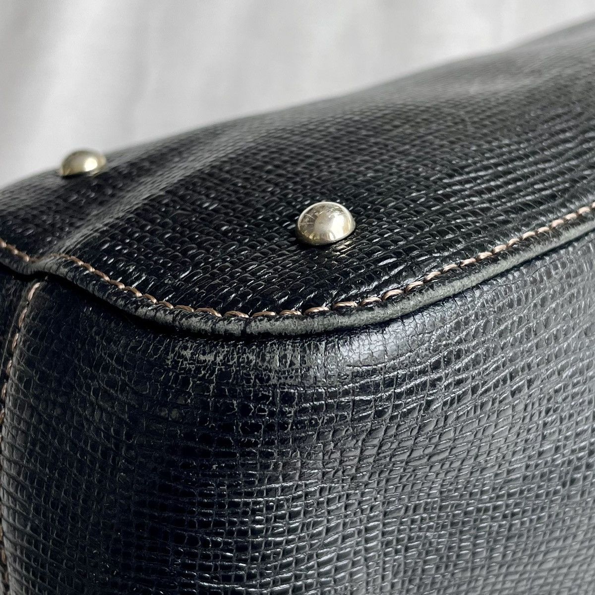 Leather × Nina Ricci Nina Ricci Black Leather Handbag Size ONE SIZE - 12 Thumbnail
