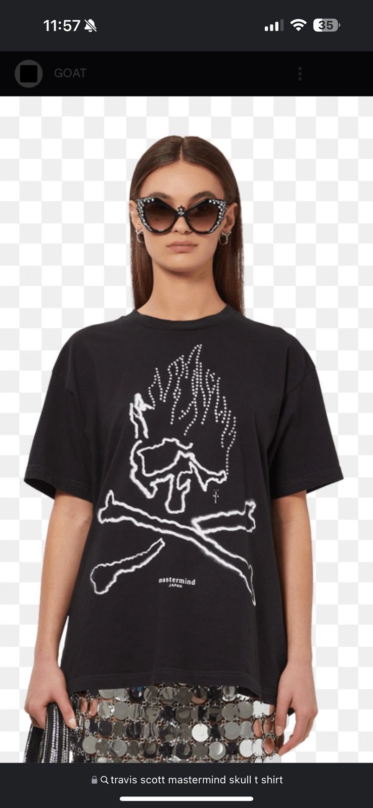 Mastermind Japan × Travis Scott Travis Scott X Mastermind T-Shirt Size US S / EU 44-46 / 1 - 1 Thumbnail
