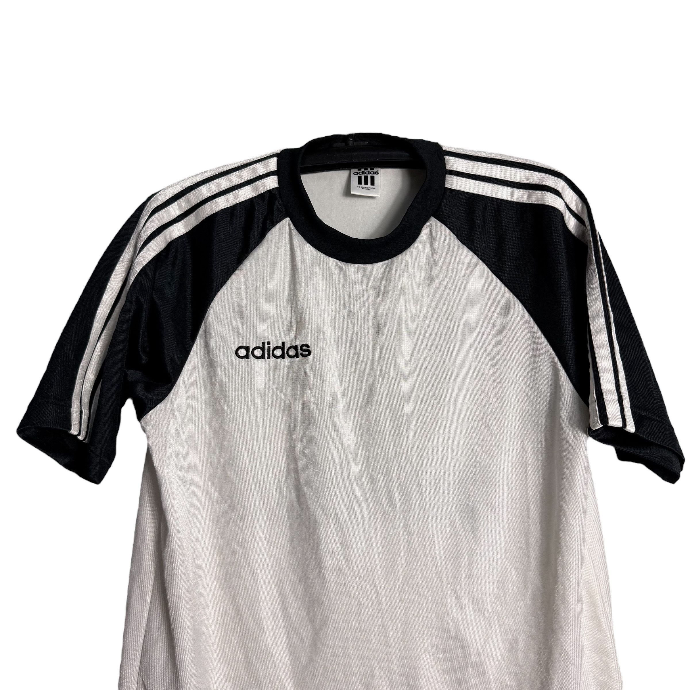 Adidas 🔥RARE🔥Vintage Adidas Trefoil Big Logo T-shirt Single Stich Size US L / EU 52-54 / 3 - 3 Thumbnail