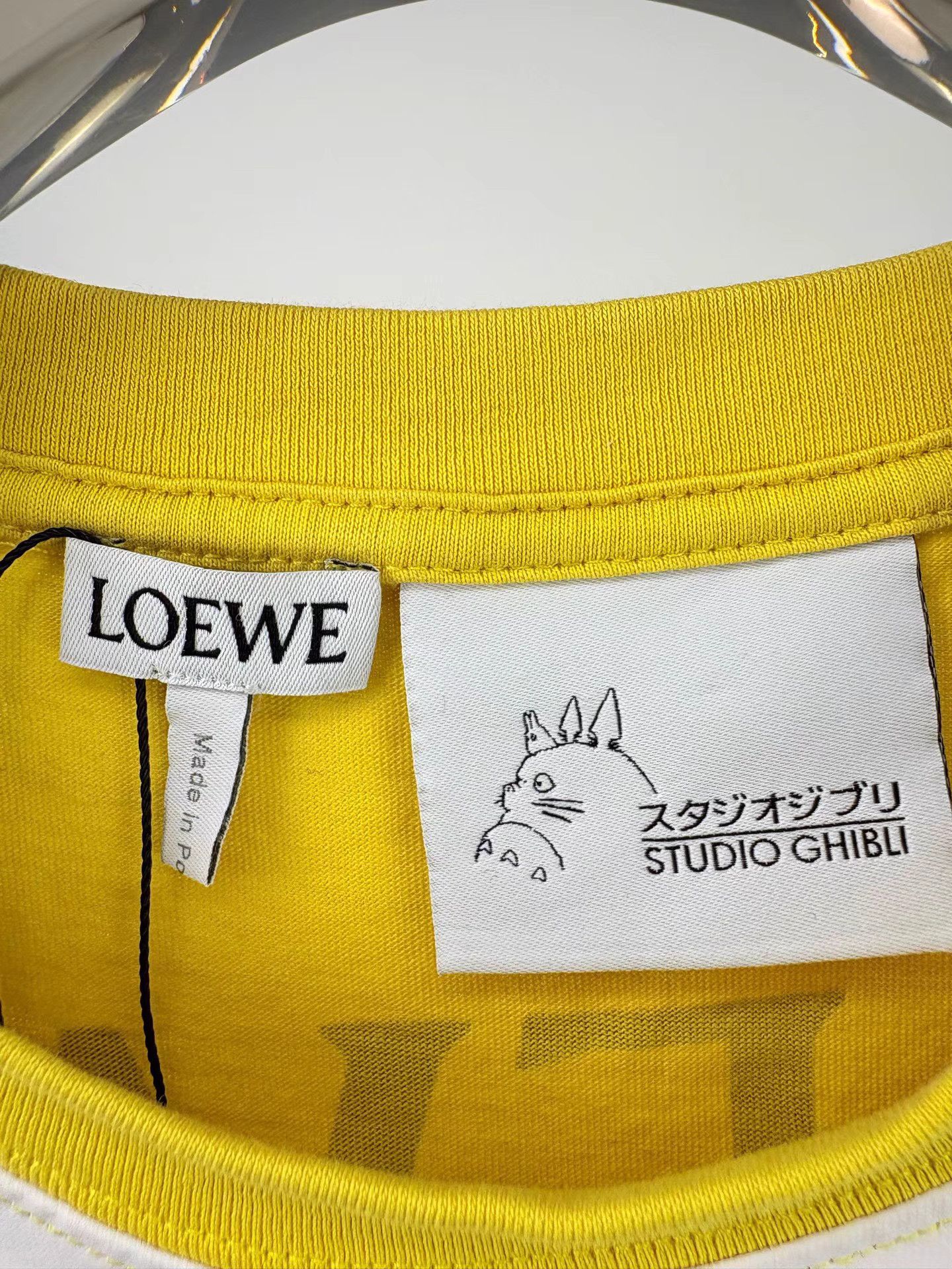 Loewe LOEWE x My Neighbor Totoro Printed Short Sleeve T-Shirt Size US XS / EU 42 / 0 - 4 Thumbnail