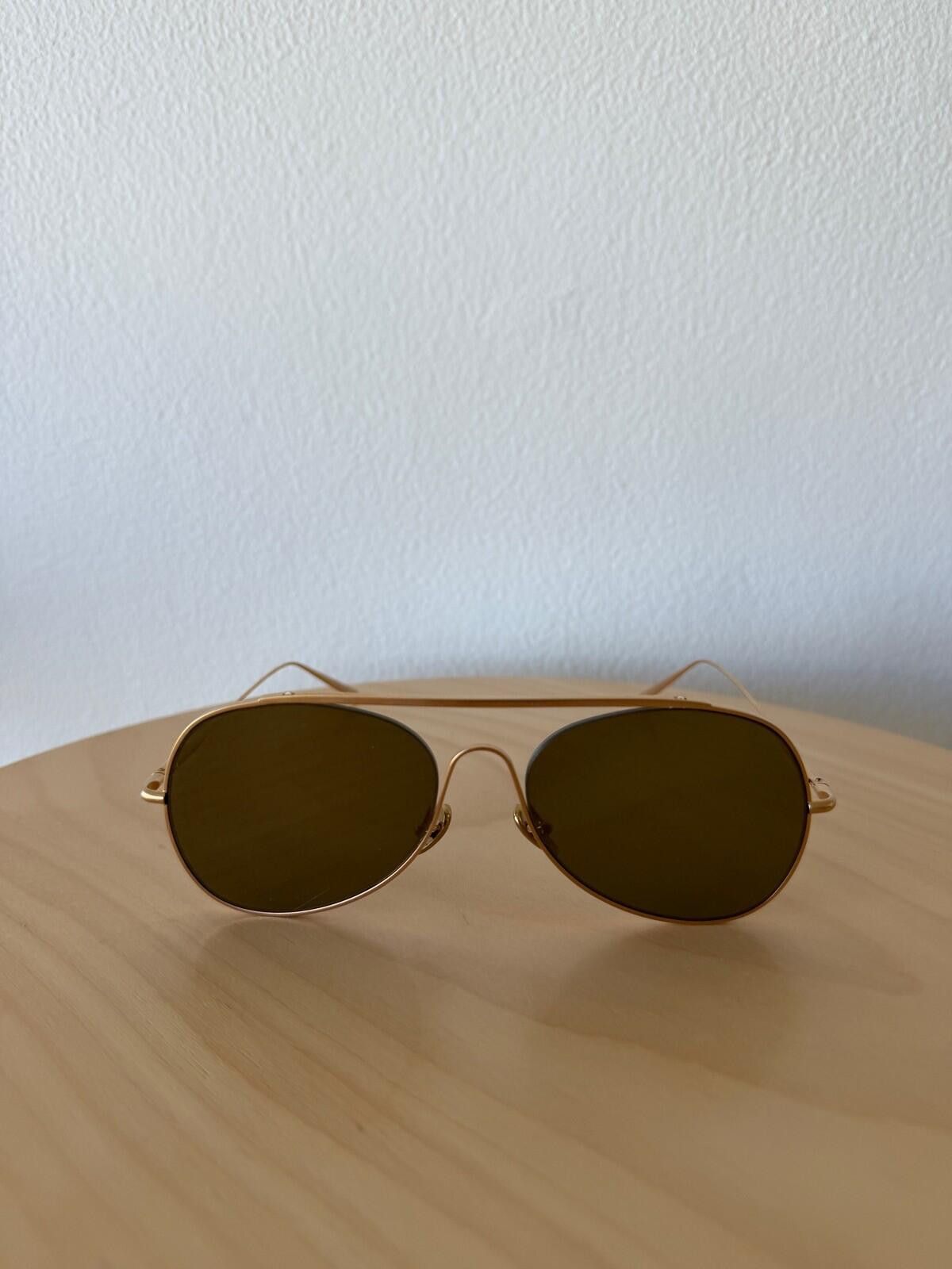 Acne Studios New acne studios spitfire sunglasses gold metal aviator Size ONE SIZE - 2 Thumbnail