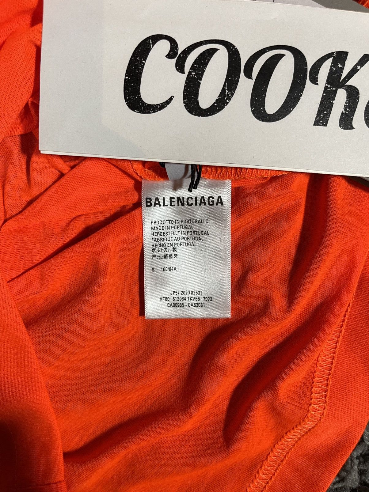 Balenciaga Balenciaga Political Campaign Logo Small Fit T-shirt Orange Size S / US 4 / IT 40 - 9 Thumbnail