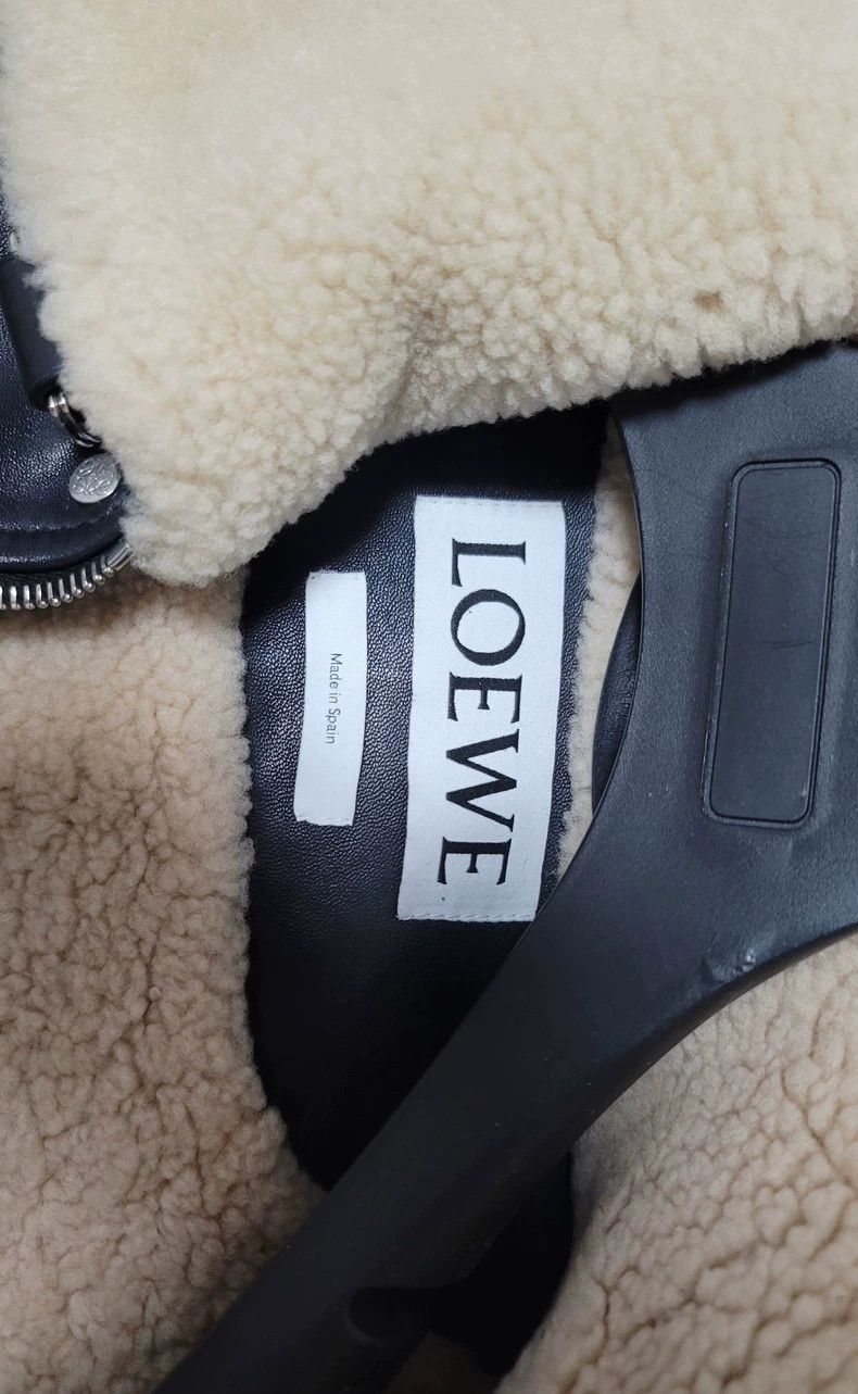 Loewe LOEWE A one-piece jacket with fur Size L / US 10 / IT 46 - 4 Thumbnail