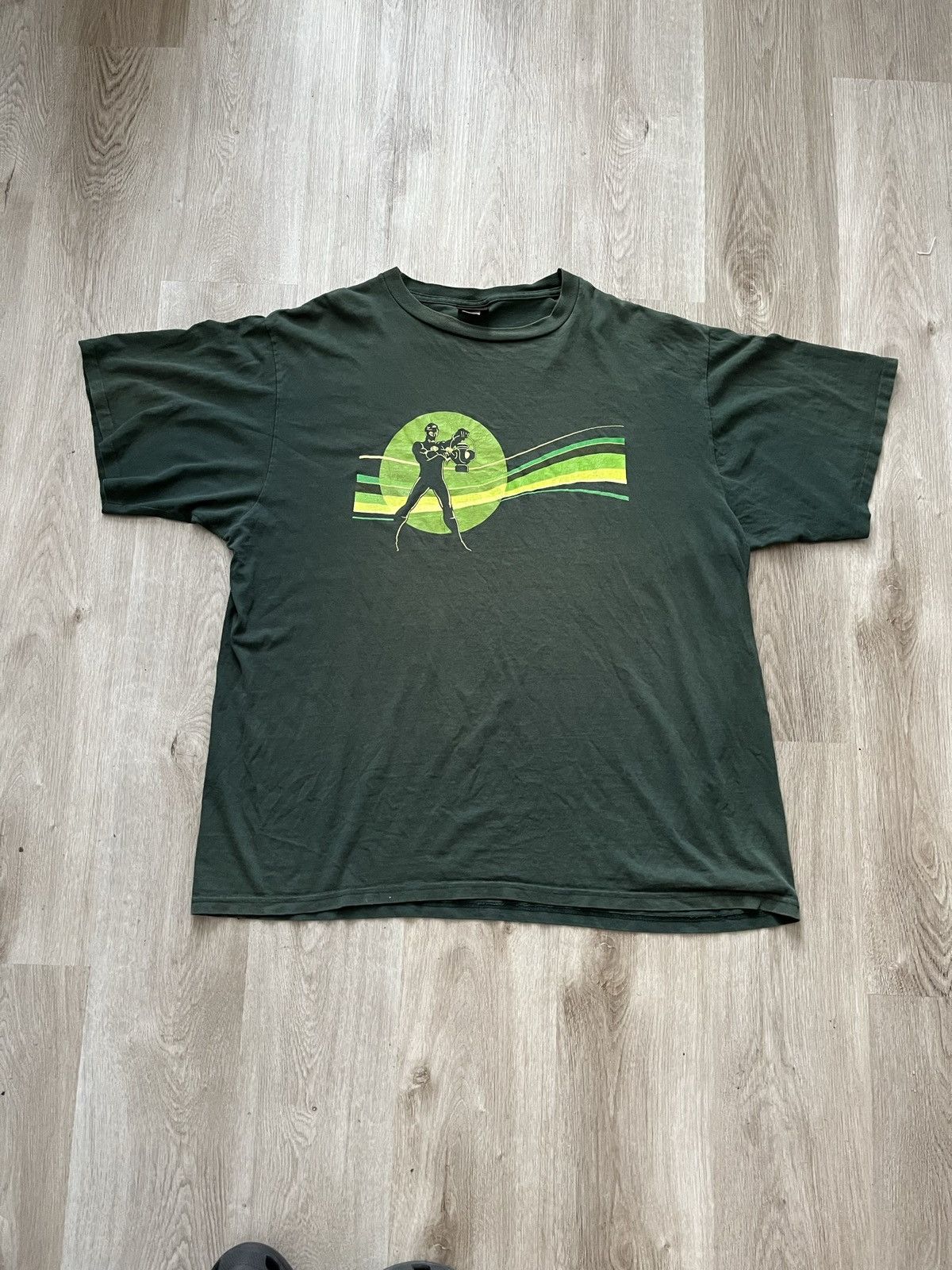 Vintage VINTAGE GREEN LANTERN SUPERHERO T-SHIRT Size US XXL / EU 58 / 5 - 1 Thumbnail