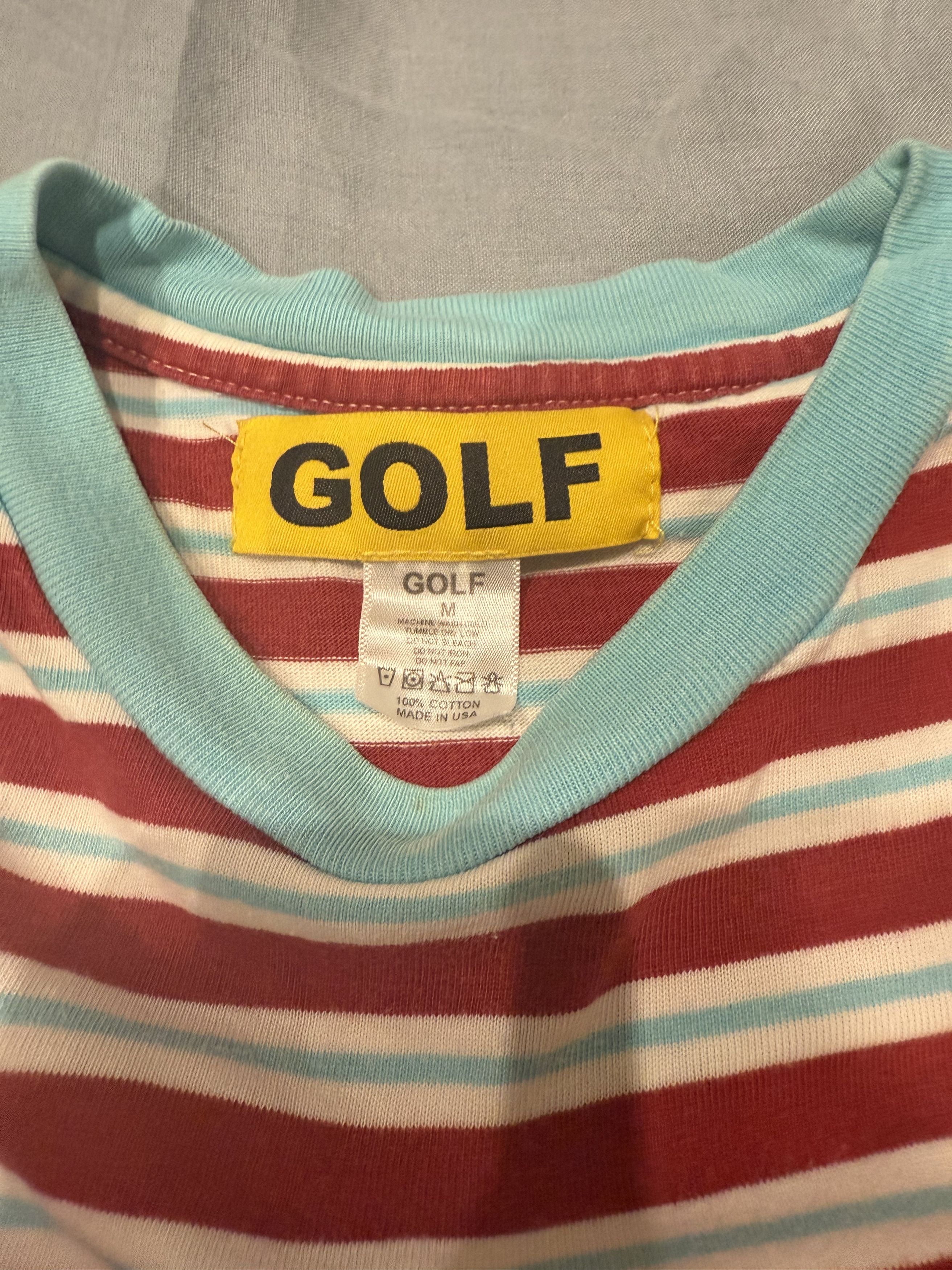 Golf Wang 2015 Rainbow striped T-shirt Size US M / EU 48-50 / 2 - 4 Thumbnail