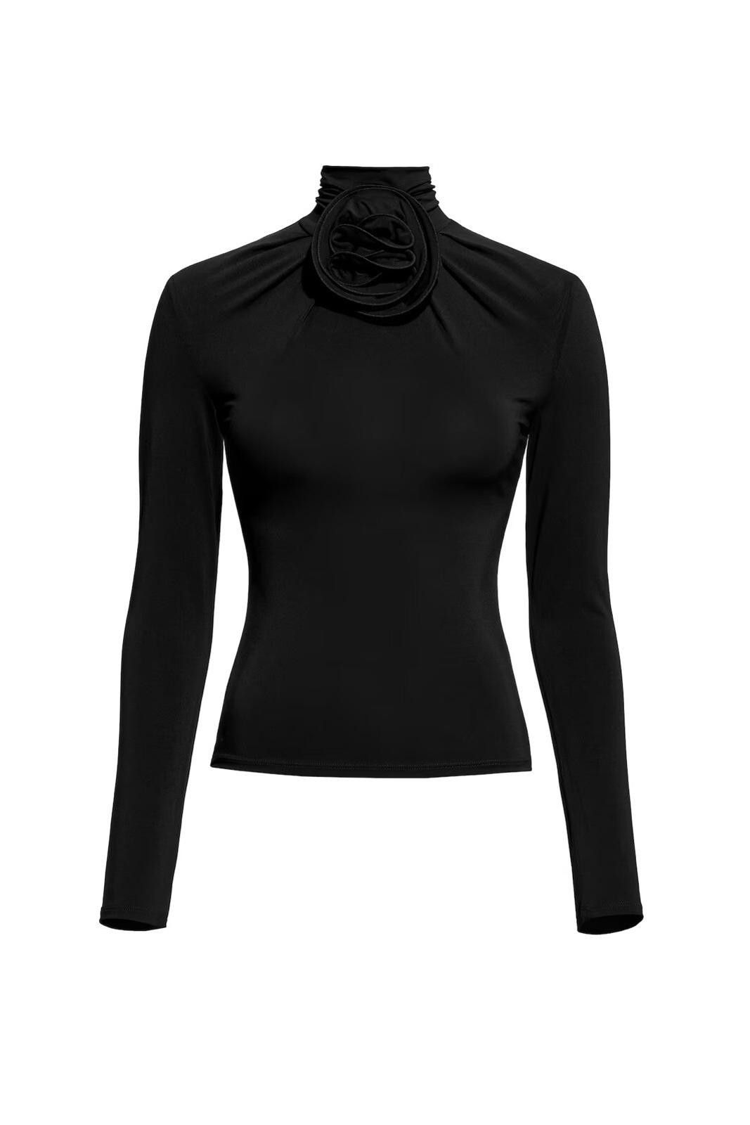 H&M MAGDA BUTRYM MOCK TURTLENECK TOP High extra large xl