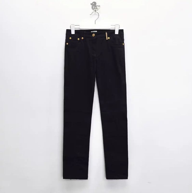 KENZO Black Denim Logo Women's Jeans 0089