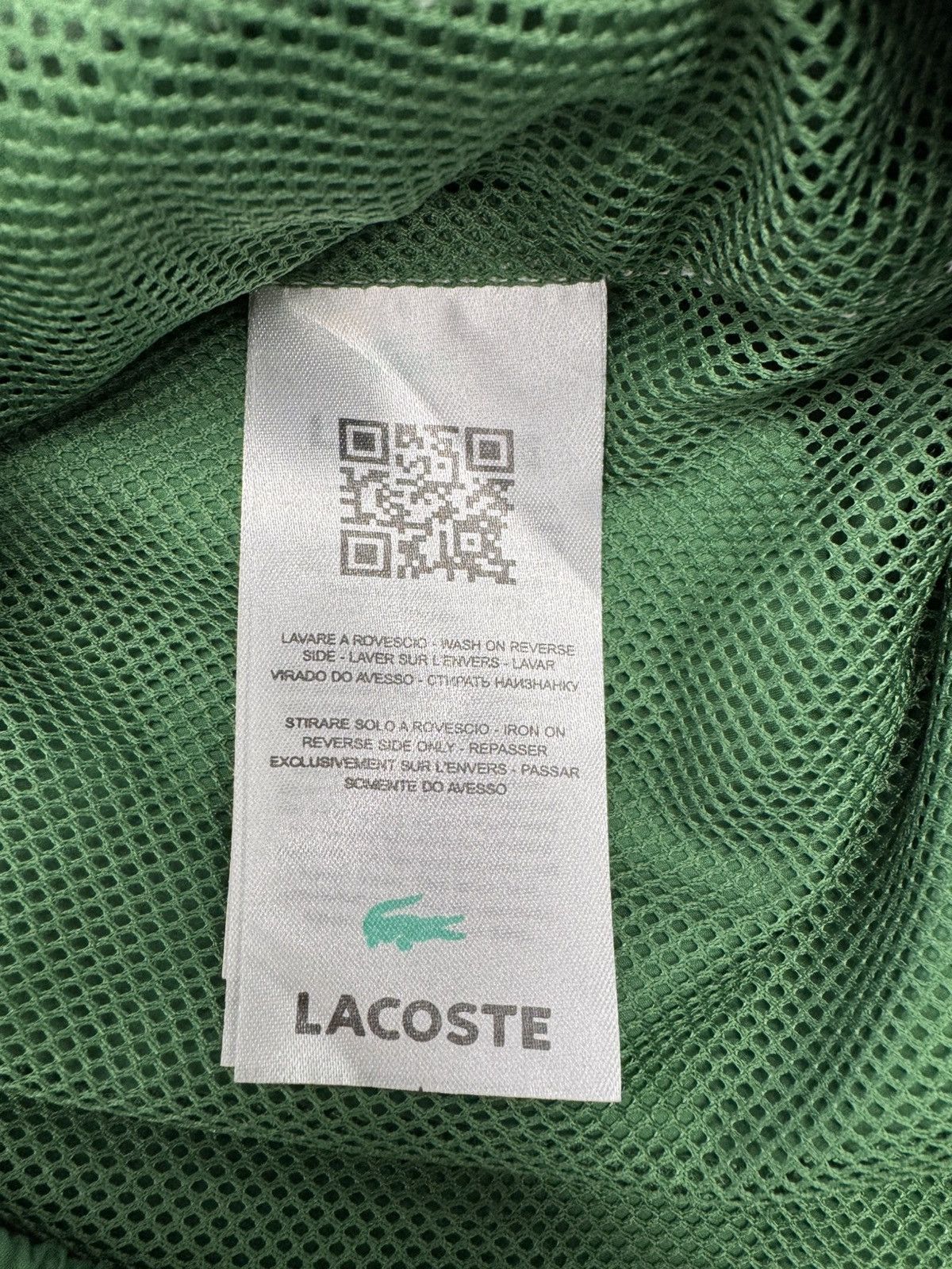 Lacoste Lacoste Men Hooded Zip Jacket Green Block Size XL Size US XL / EU 56 / 4 - 7 Thumbnail
