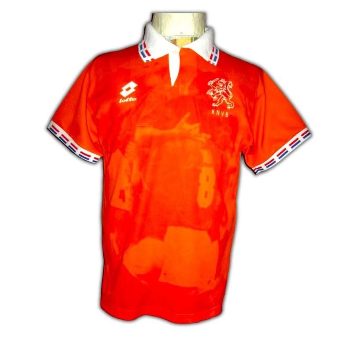 Lotto Sport Netherlands Holland 1996 1997 Home Shirt Jersey Camiseta Size US M / EU 48-50 / 2 - 1 Thumbnail