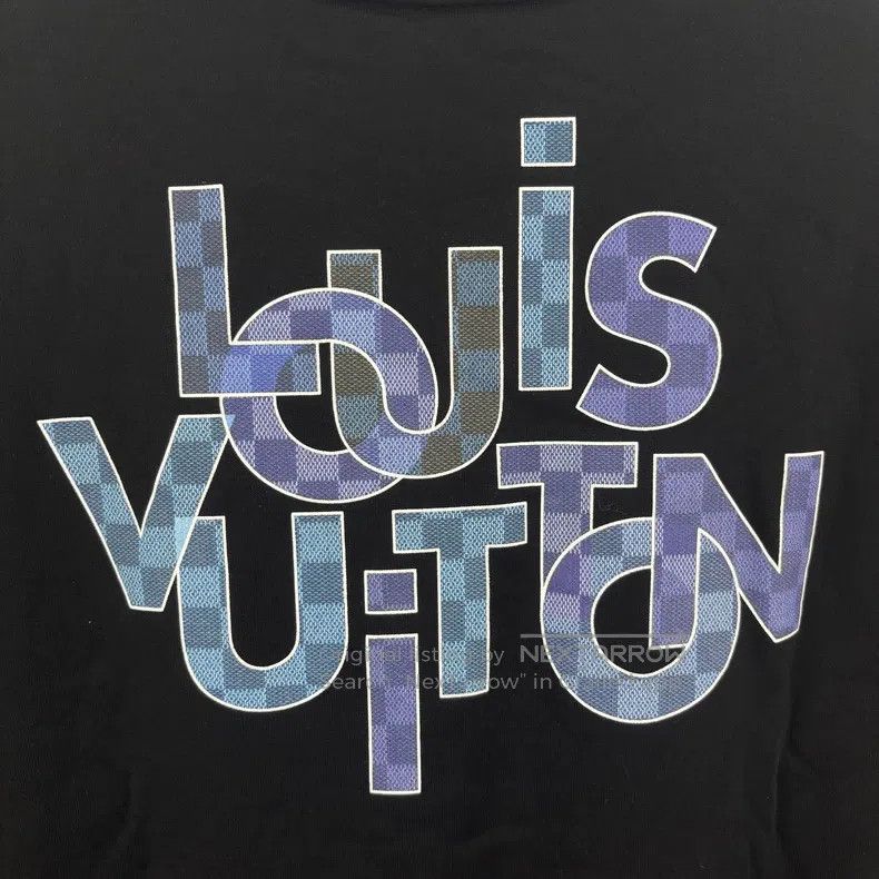 Louis Vuitton Louis Vuitton Black checkerboard logo sweatshirt Size US L / EU 52-54 / 3 - 4 Thumbnail