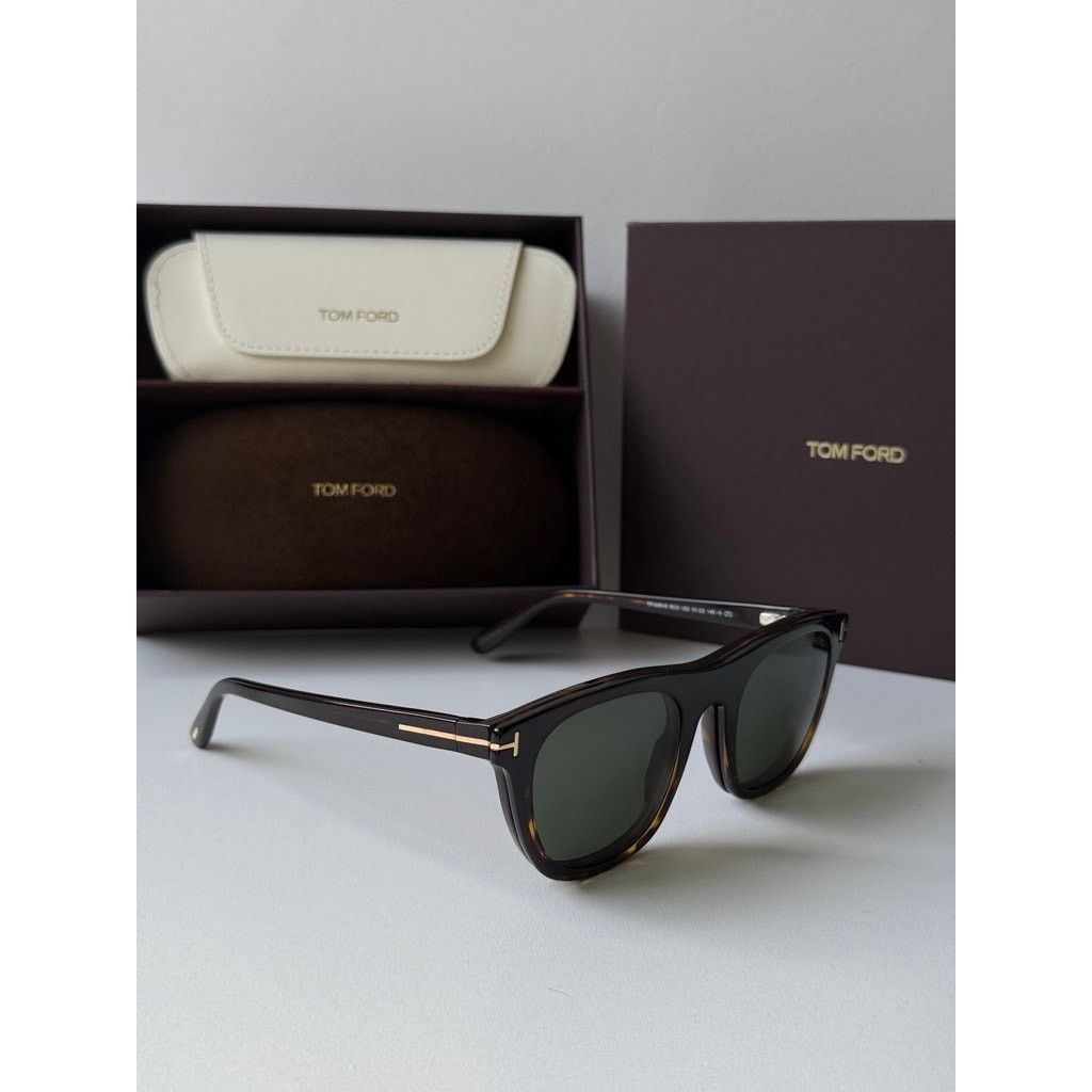 Tom Ford NEW Tom Ford FT5895-B Brown Clip On Frames + Sunglasses Size ONE SIZE - 6 Thumbnail