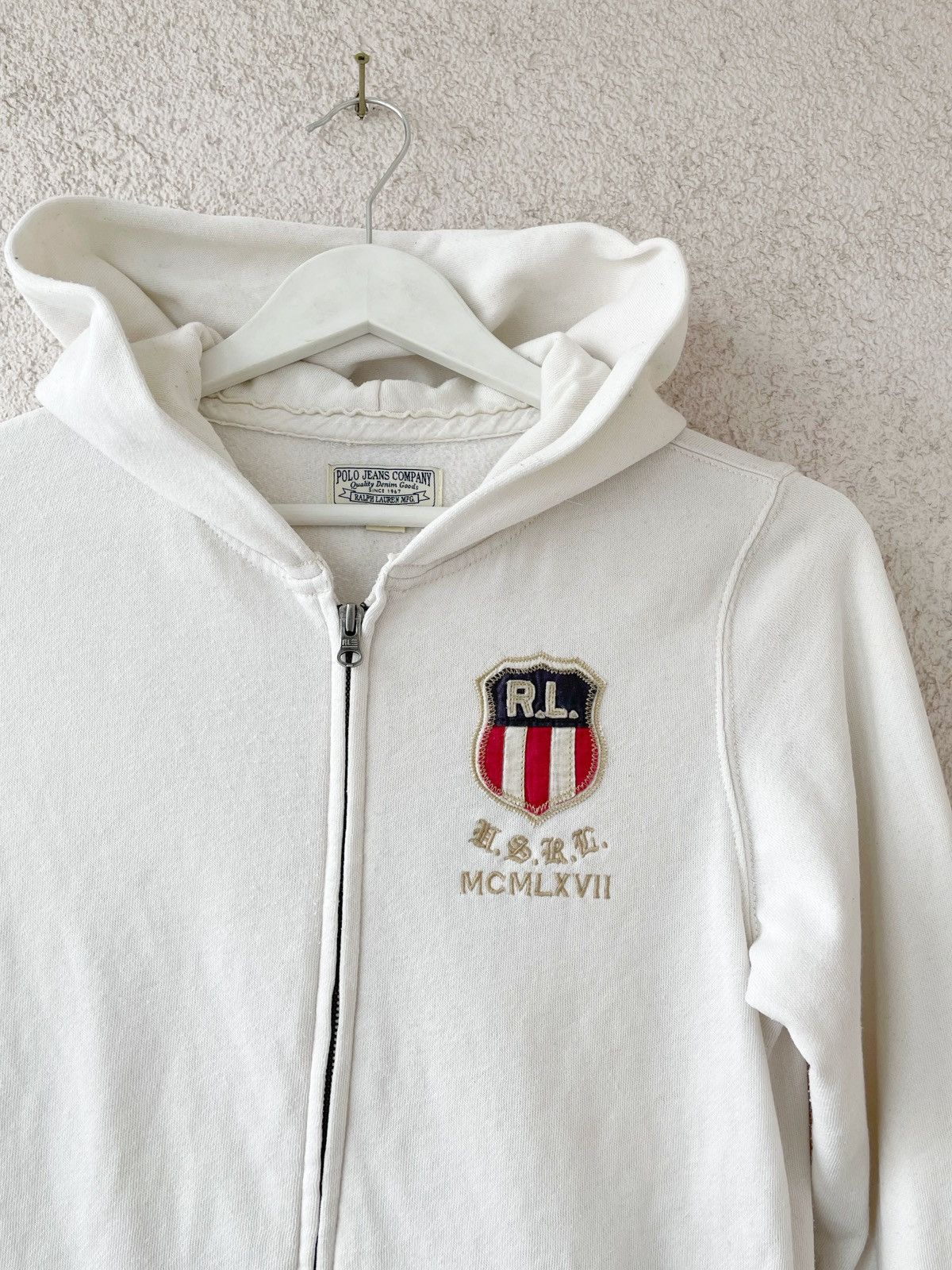 Polo Ralph Lauren Men's vintage zippered hoodie Ralph Lauren polo Size S Size US S / EU 44-46 / 1 - 3 Thumbnail