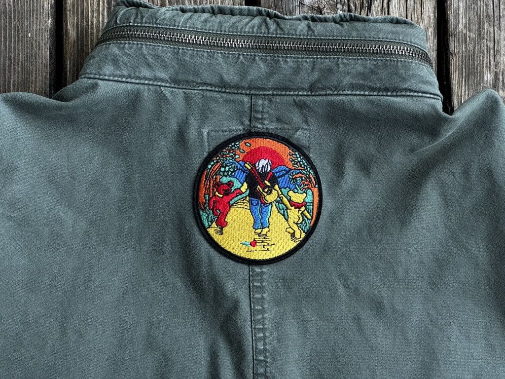 Grateful Dead GRATEFUL DEAD Vintage Military Surplus M-65 Jacket w Patch Size US L / EU 52-54 / 3 - 3 Thumbnail