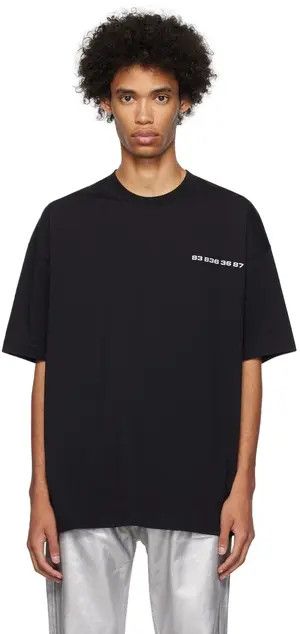 Vetements o1y0924 T-Shirt in Black Size US L / EU 52-54 / 3 - 1 Thumbnail