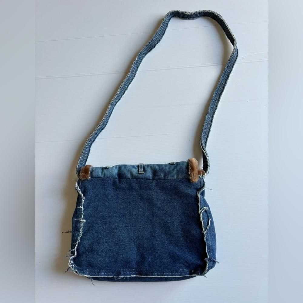 Designer Denim Boho Crossbody Bag Size ONE SIZE - 3 Thumbnail