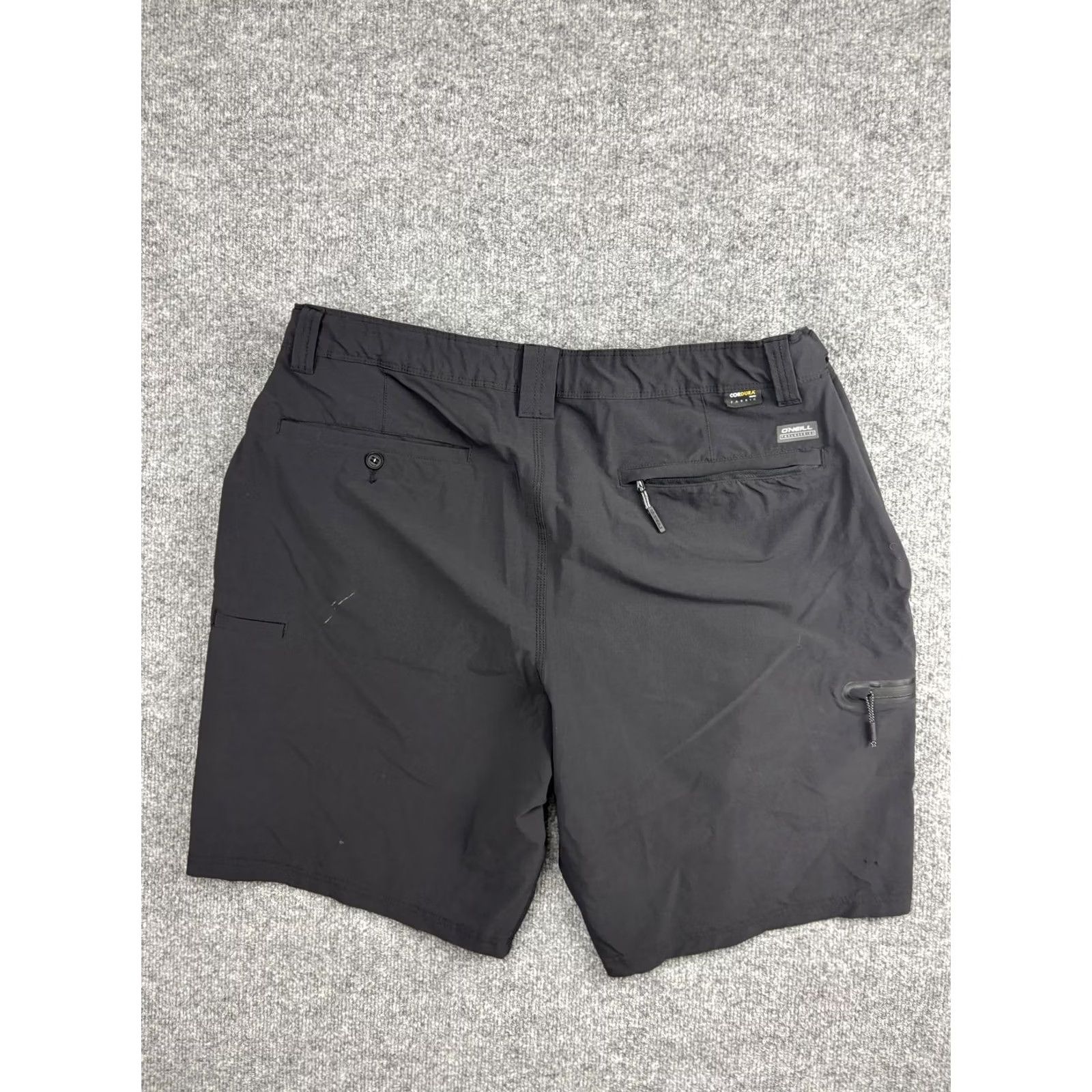 O'Neill O'Neill Shorts Mens 40 Black Hybrid Travel Series Cordura Zip Pockets Stretch Shirt? Size US 40 / EU 56 - 6 Thumbnail