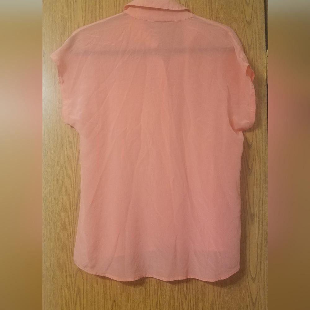 Tommy Bahama Tommy Bahama Coral Button-Up Blouse Size Small Size S / US 4 / IT 40 - 2 Thumbnail