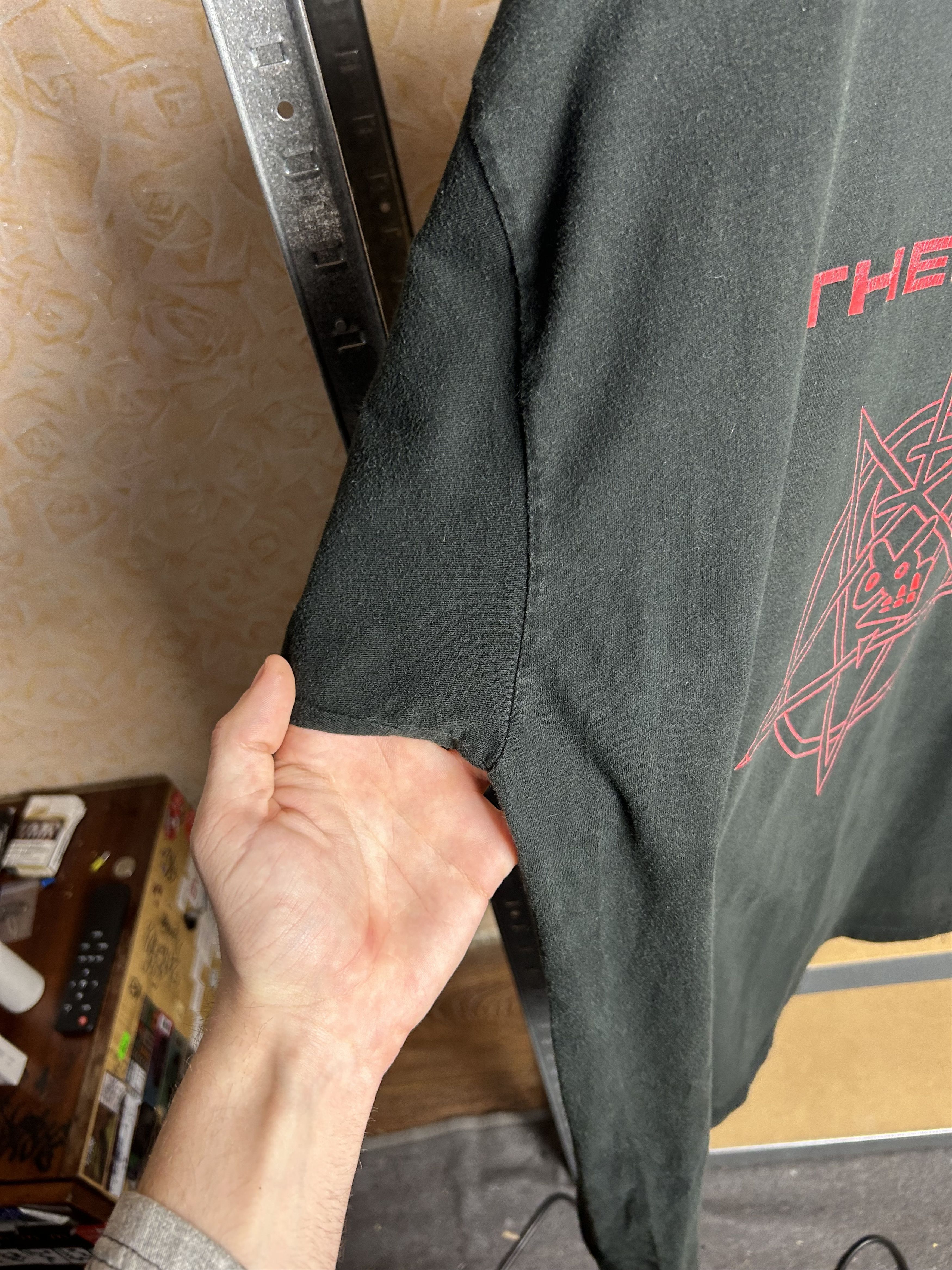 Band Tees Vintage 2000s Therapy? Hey Satan Your Rock Band T-shirt Size US L / EU 52-54 / 3 - 10 Thumbnail