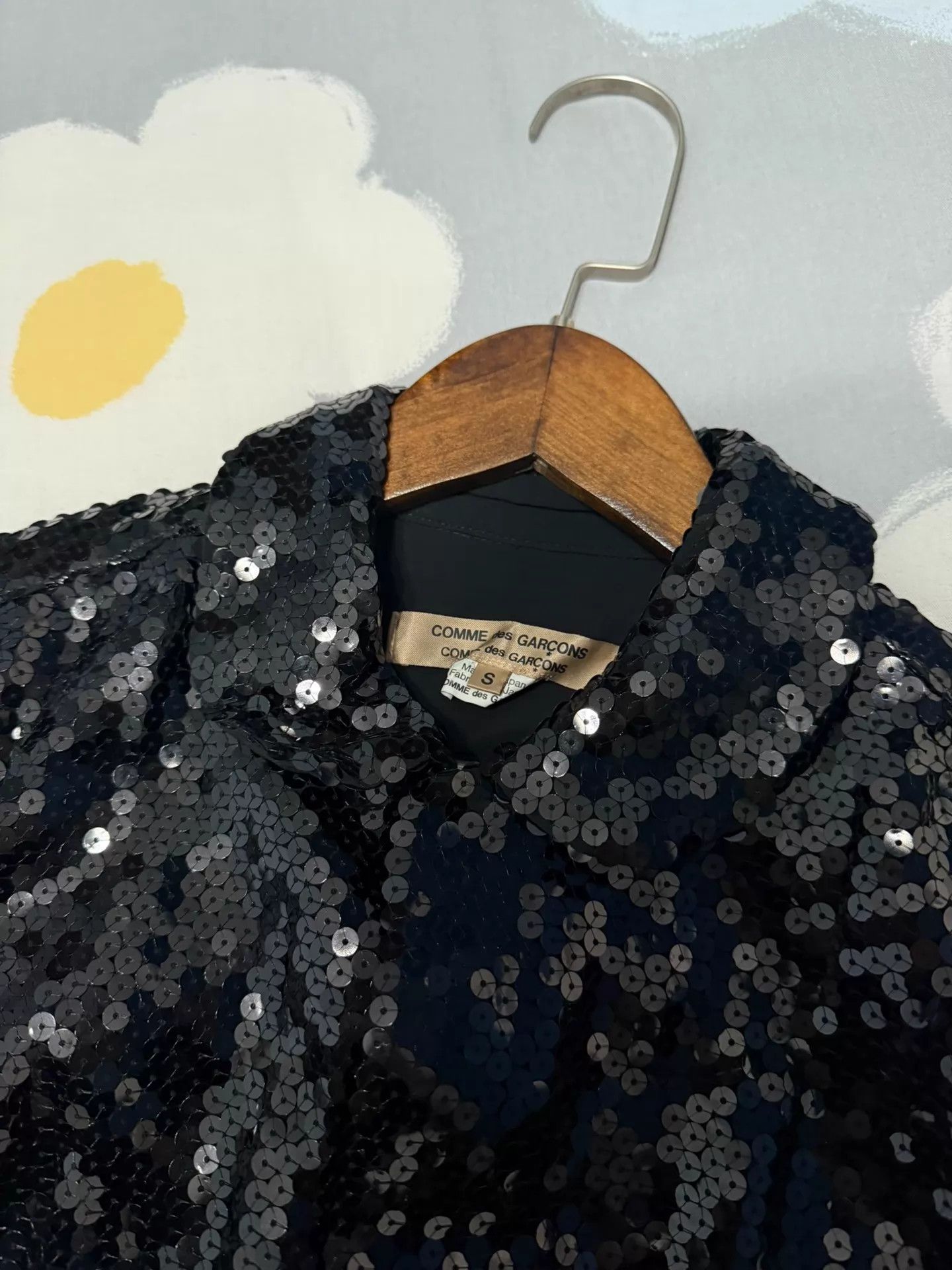 Comme des Garcons CDG Sequin Shirt 95 New Size S / US 4 / IT 40 - 3 Thumbnail