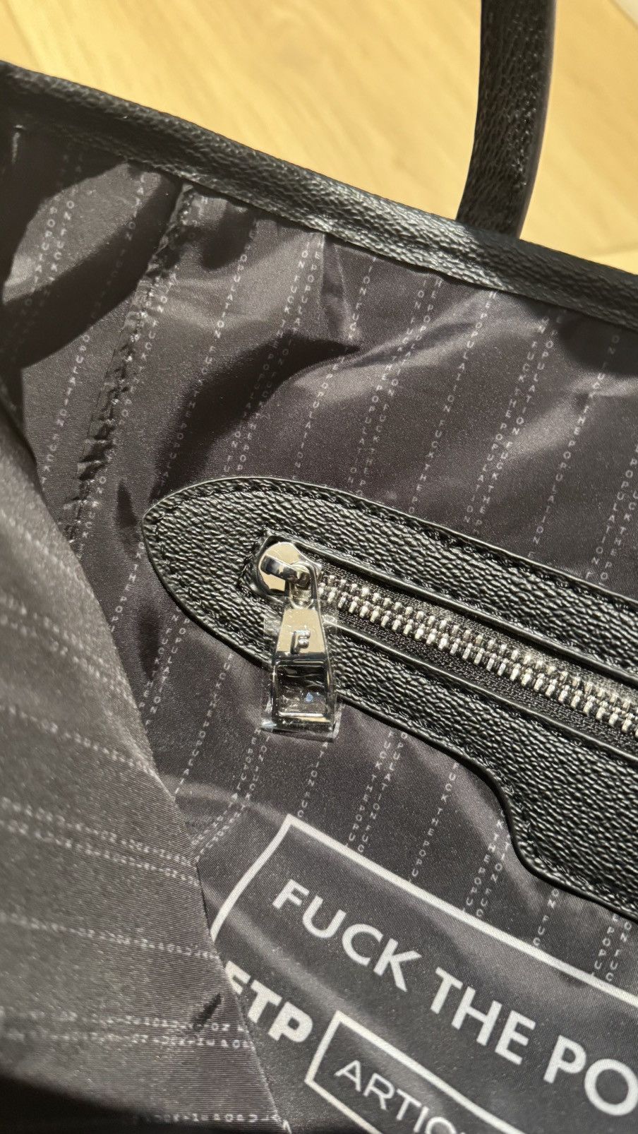 Fuck The Population Fuck The Population FTP Louis Vuitton tote bag handbag Size ONE SIZE - 8 Thumbnail