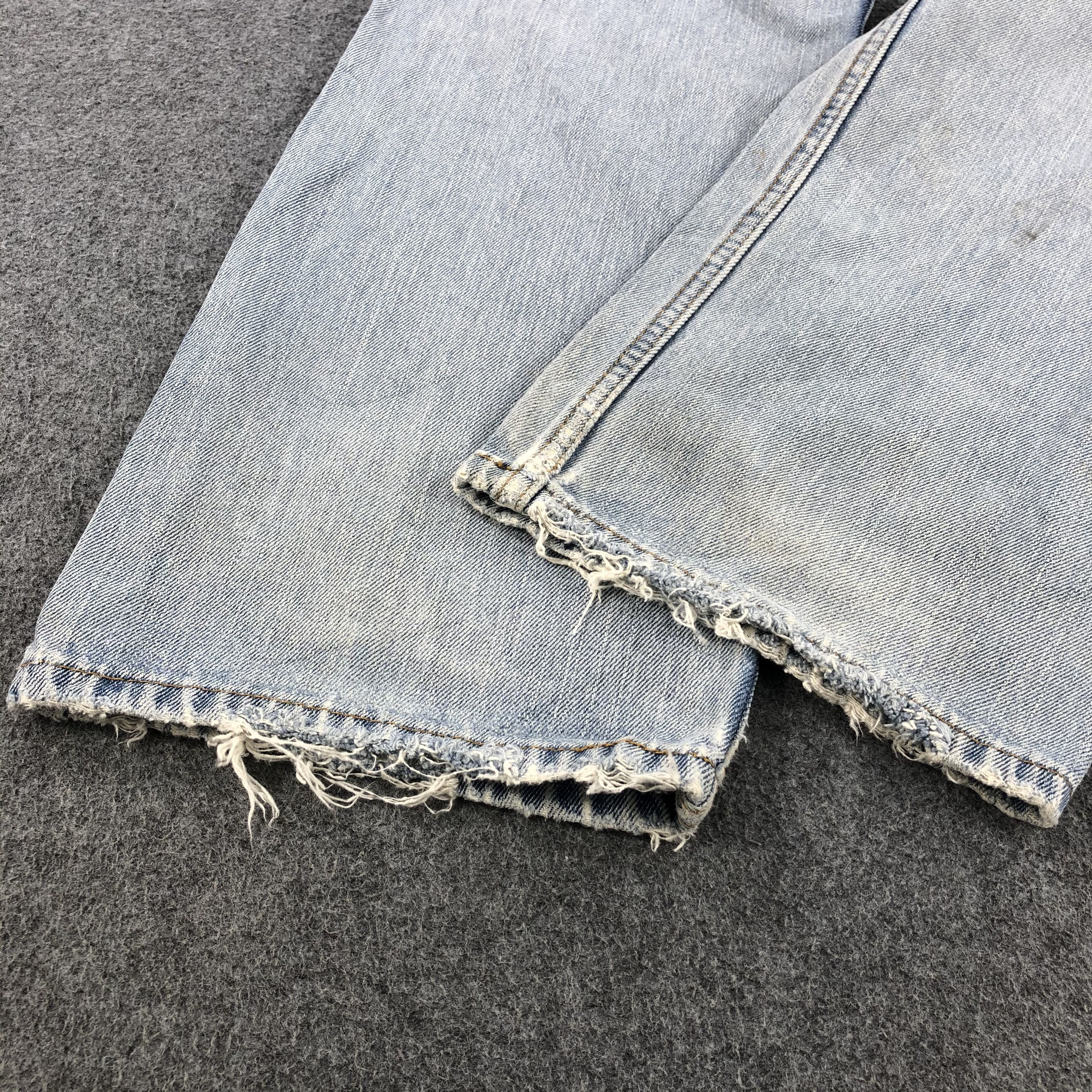 Levi's Light Washed Vintage Levis 505 Jeans Distress Denim-J1096 Size US 36 / EU 52 - 6 Thumbnail