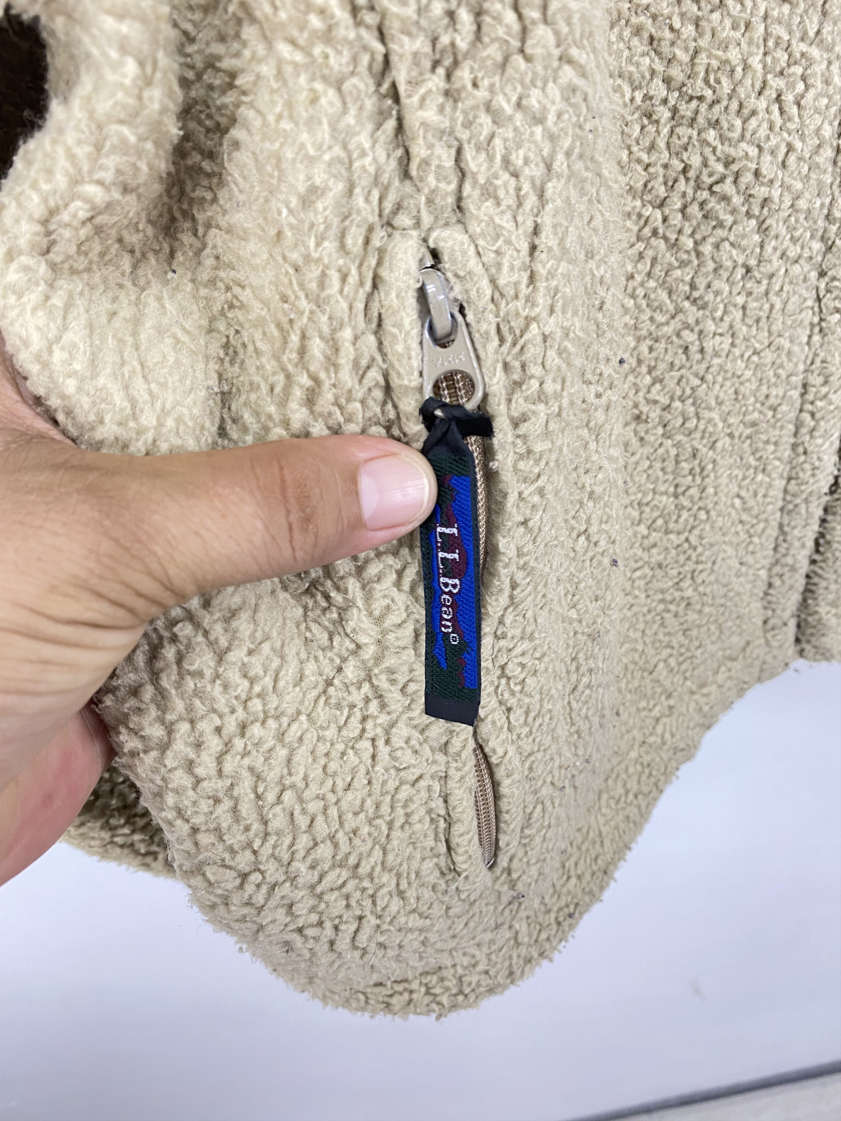 L.L. Bean Vintage L.L Bean Sherpa Jacket 90's Baggy Size US XL / EU 56 / 4 - 3 Thumbnail