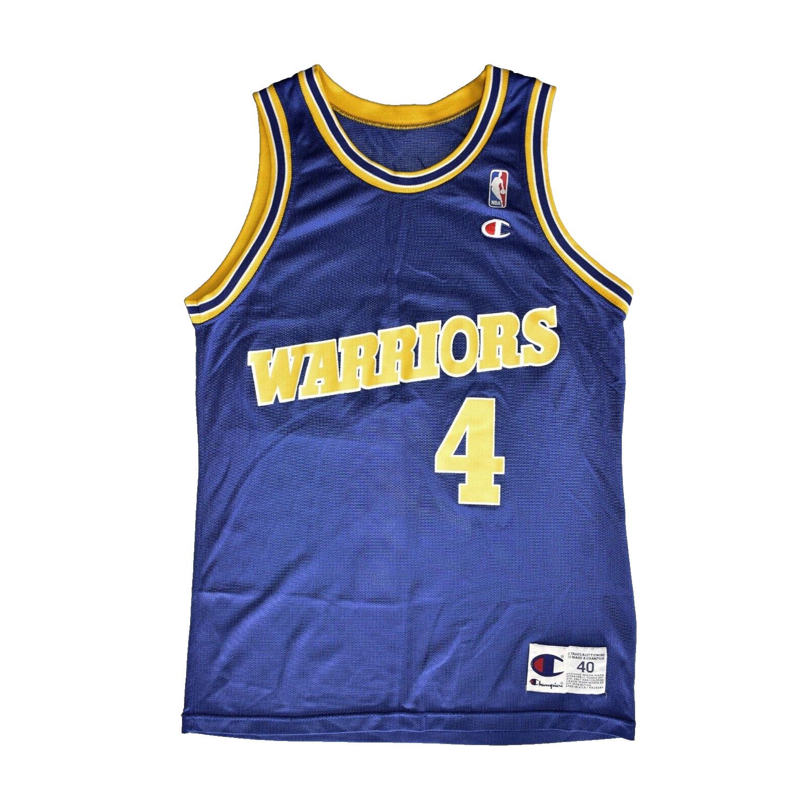 Champion CHAMPION Vnt Chris Webber Golden State Warriors Jersey Sz 40 Size US S / EU 44-46 / 1 - 1 Thumbnail