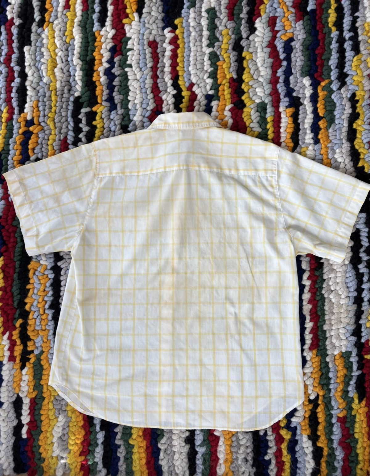 Vintage Vintage Plaid 1970s Short Sleeve Button Up Size US S / EU 44-46 / 1 - 3 Thumbnail