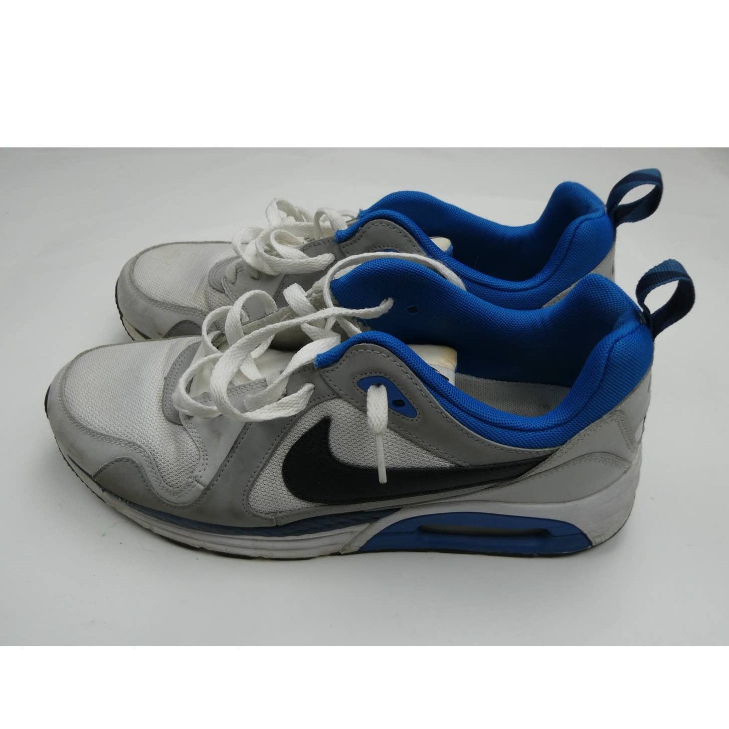 Nike Nike Air Max Trax Shoes, Lunarlon, 11.5, 620990, white/blue Size US 11.5 / EU 44-45 - 1 Thumbnail