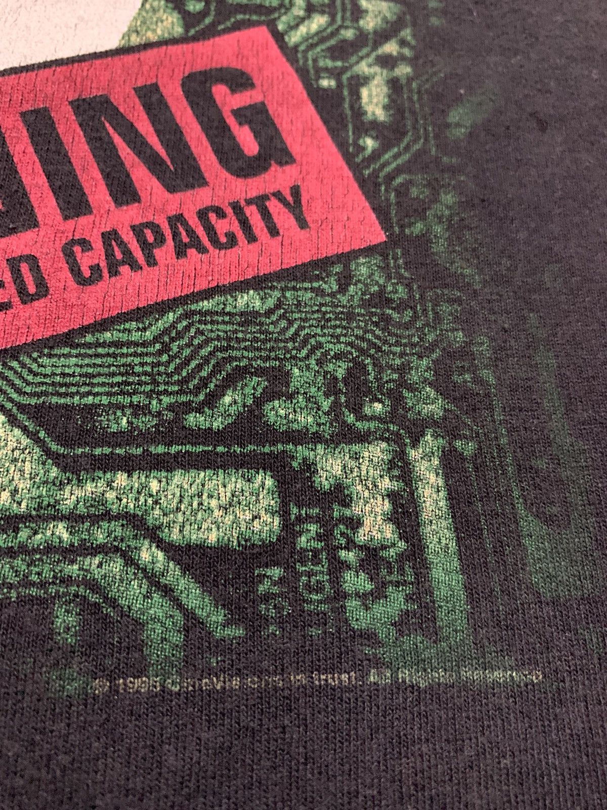 Vintage Vintage Johnny Mnemonic Cyberpunk Film Promo Keanu Reeves Size US M / EU 48-50 / 2 - 4 Thumbnail