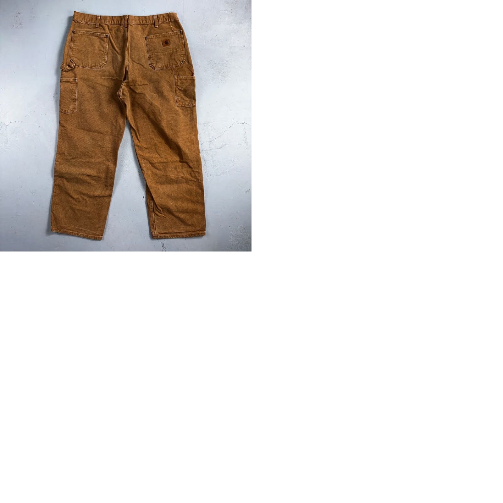 Carhartt VINTAGE Carhartt Pants Carpenter Double Knee Browns 40x30 Regular Brown 40 Mens Carhartt B01 BLK USA Size US 40 / EU 56 - 9 Thumbnail