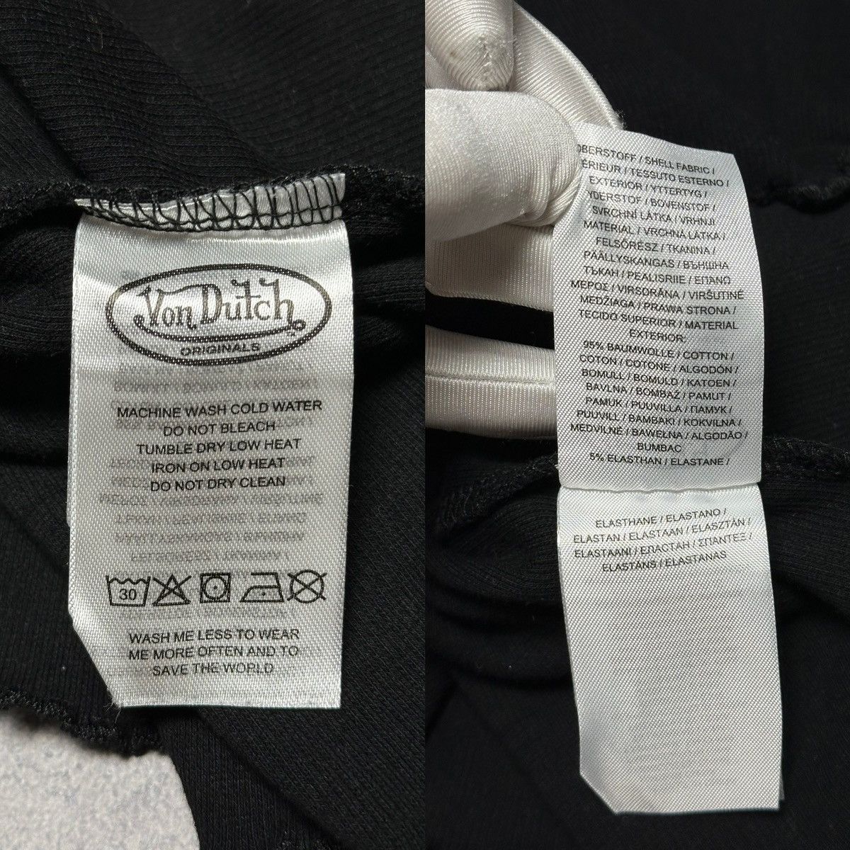 Von Dutch Von Dutch Logo Crop Long Sleeve Top Size M / US 6-8 / IT 42-44 - 11 Thumbnail