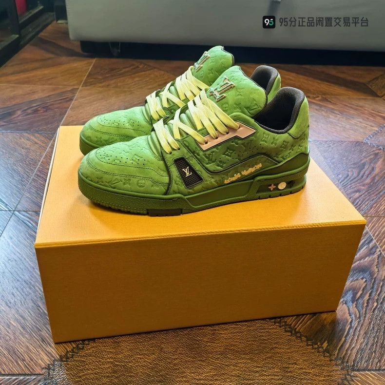 Louis Vuitton Tyler x Louis Vuitton Trainer Low Top Sneakers - dmc Size US 7.5 / EU 40-41 - 1 Thumbnail