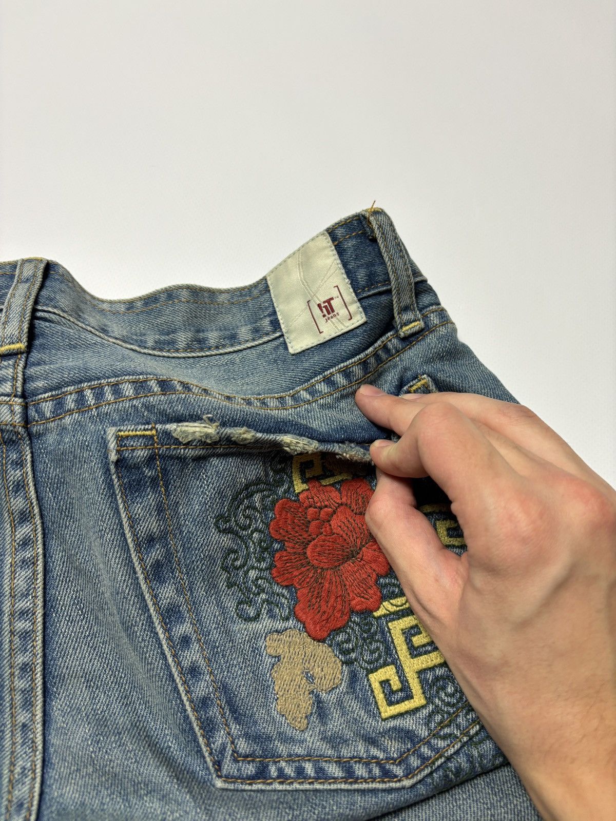 Hysteric Glamour × If Six Was Nine × Le Grande Bleu (L.G.B.) CRAZY FLARED JEANS Y2K japanese style Size US 26 / EU 42 - 7 Thumbnail