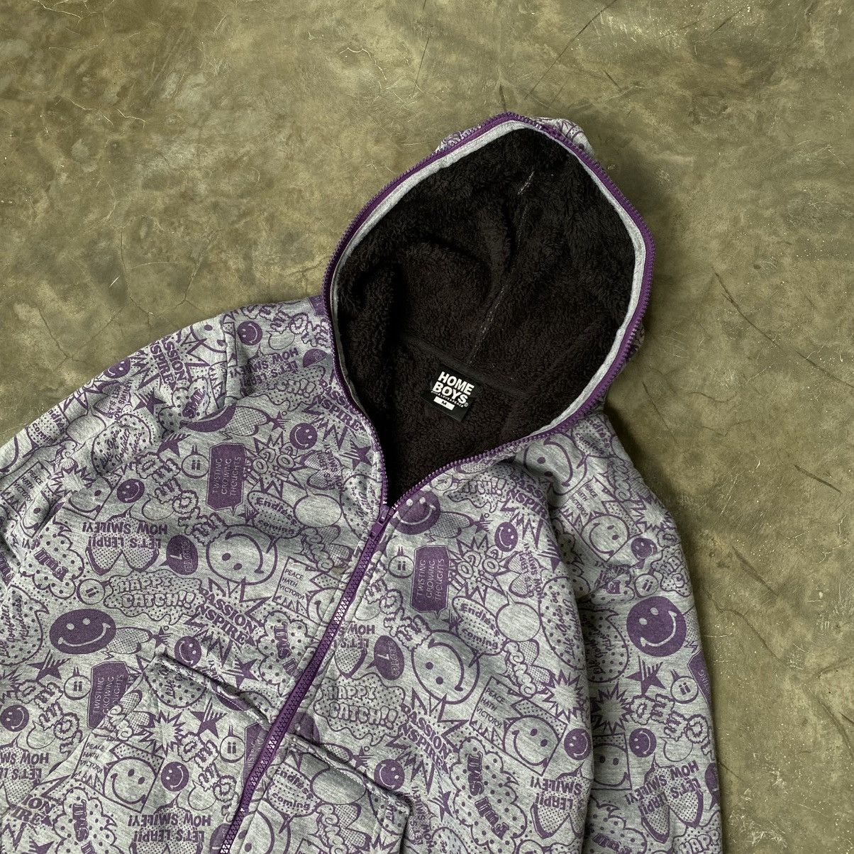 HOMME BOY CO. 2000s Home Boys Y2K Style Full Print Inner Serpa Hoodie Size US M / EU 48-50 / 2 - 4 Thumbnail