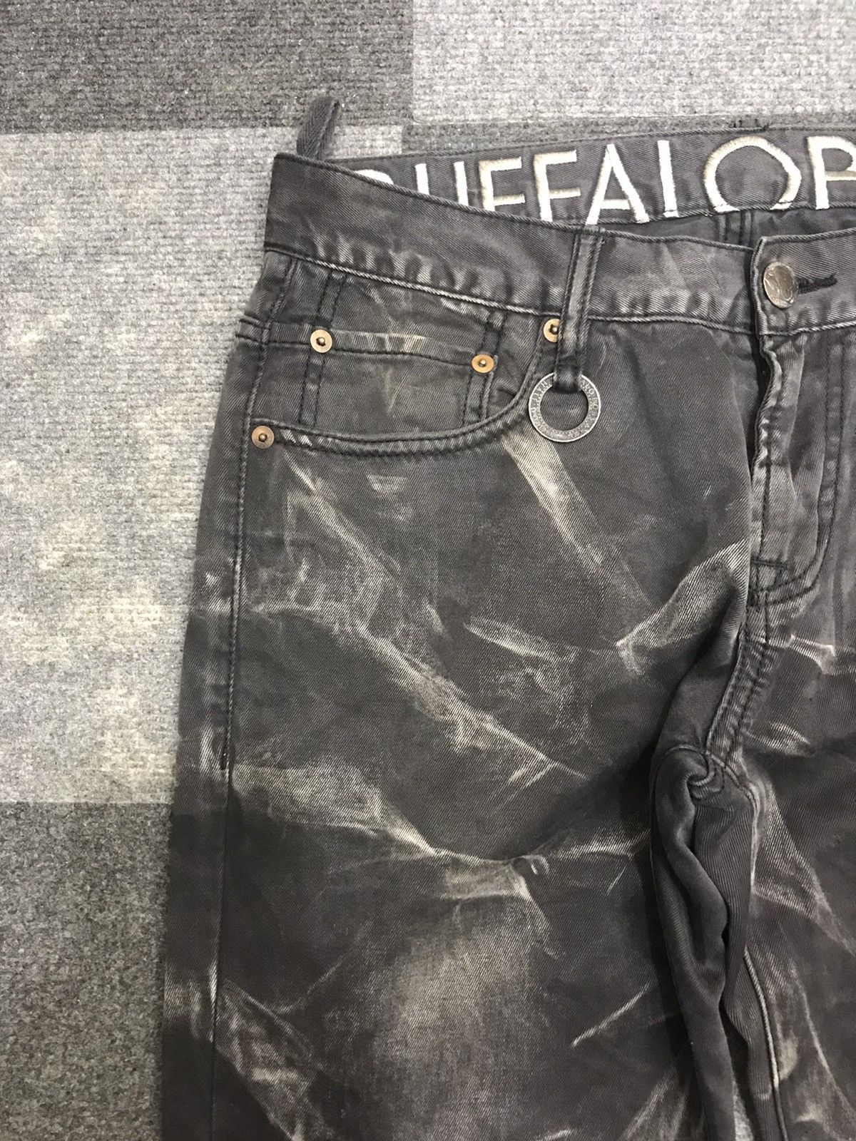 BUFFALO BOBS 💥ARCHIVAL FADE💥BUFFALO BOBS SMOKY FADES FREE HEM PANT F436 Size US 31 - 5 Thumbnail