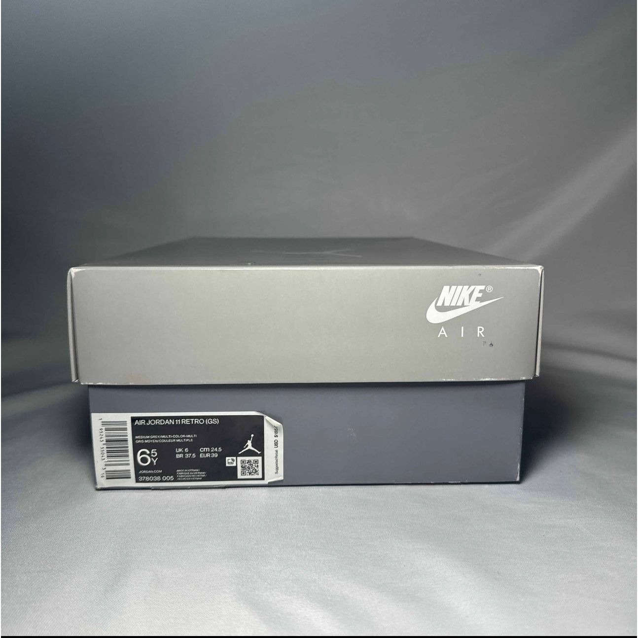 Jordan Brand × Nike Size 6.5 - Air Jordan 11 Retro GS Cool Grey 2021 Men's Shoes Size US 6.5 / EU 39-40 - 9 Thumbnail