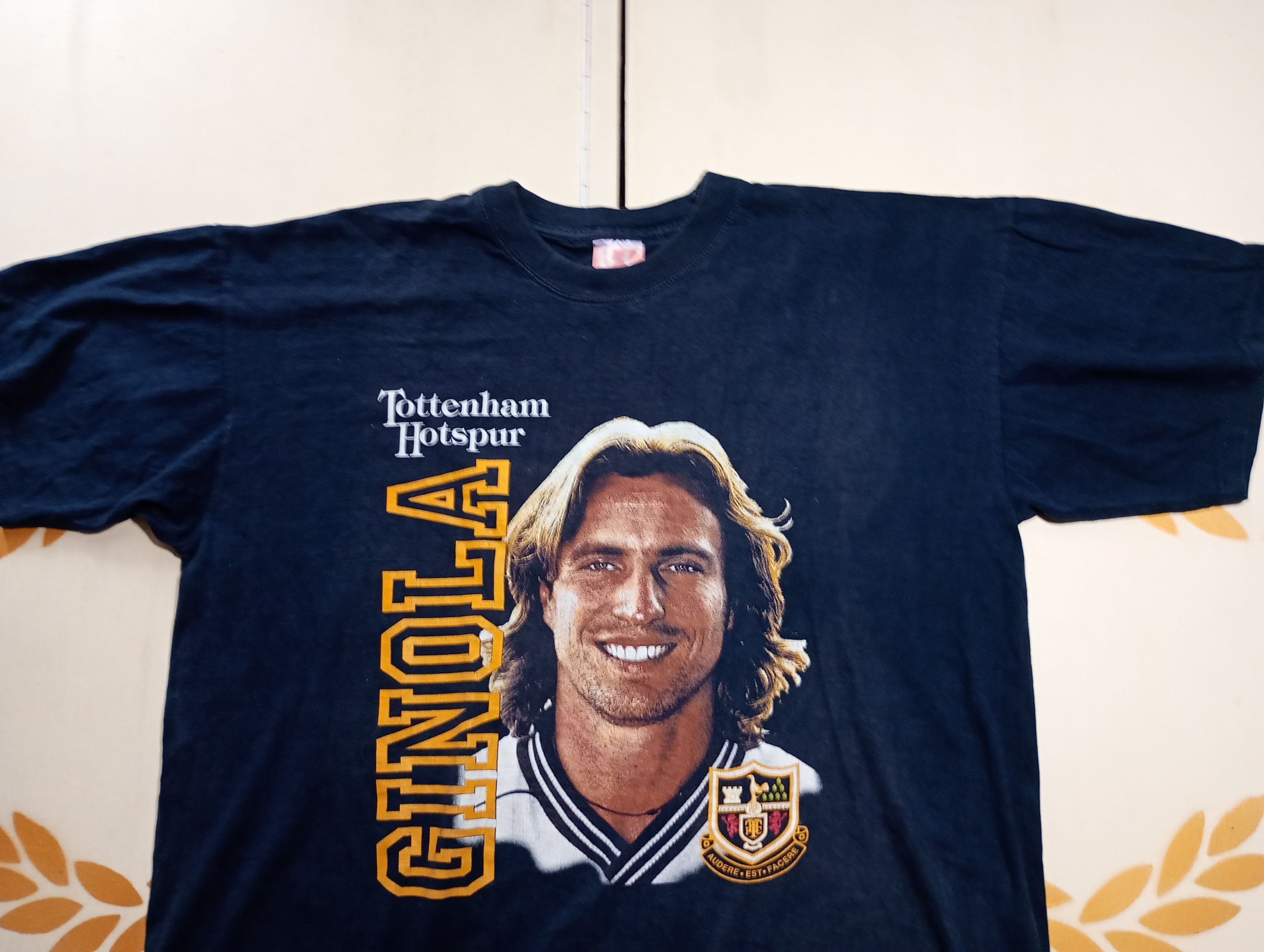Vintage Ginola Tottenham Hotspur B&C T-Shirt Vintage 90's Size US XL / EU 56 / 4 - 4 Thumbnail