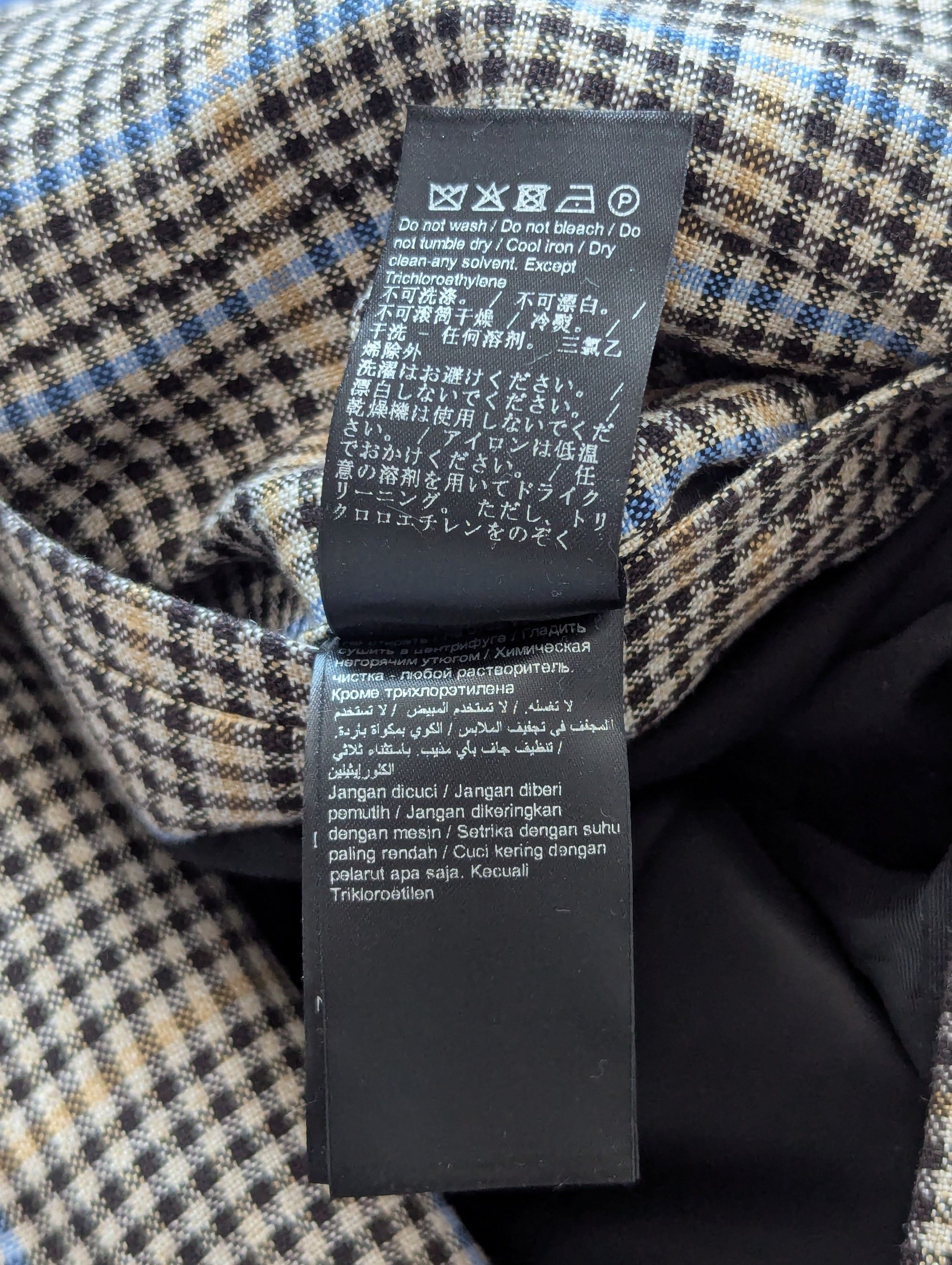 Samsoe Samsoe Samsoe Samsoe Belek Jacket Black Check Havana Fabric Luxury Size US S / EU 44-46 / 1 - 12 Thumbnail