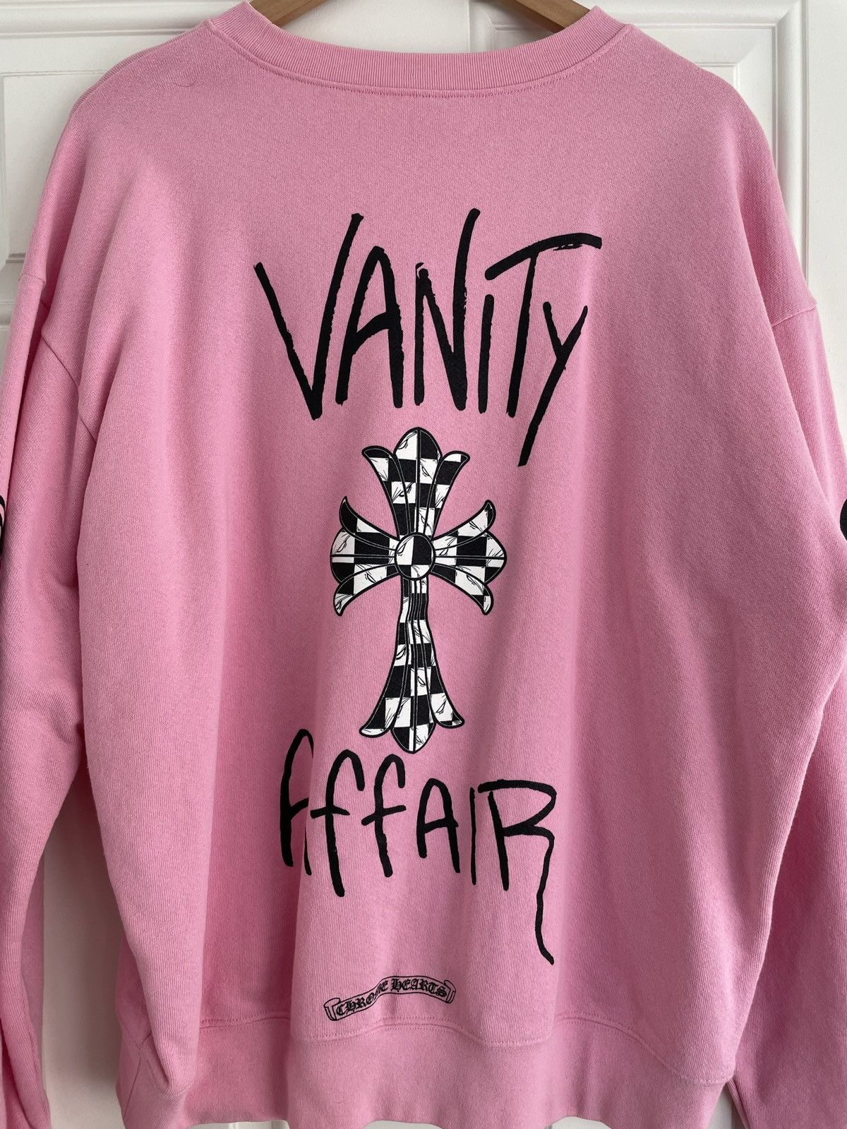 Chrome Hearts Chrome Hearts Vanity Affair Matty Boy Pink Crew Neck Size US XL / EU 56 / 4 - 4 Thumbnail