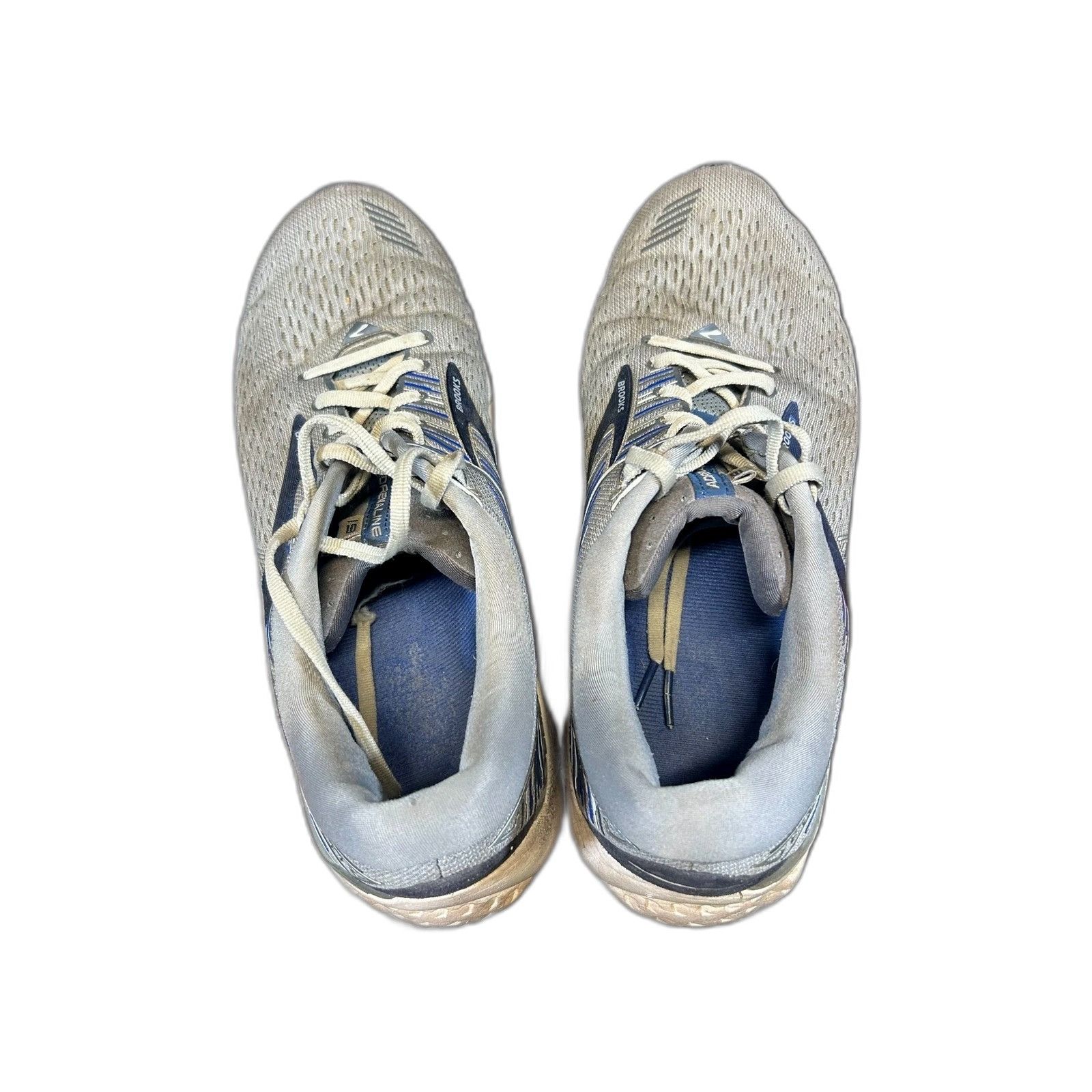 Brooks Brooks Adrenaline GTS 19 Men's Size 11 Running Shoes Gray bl Size US 11 / EU 44 - 9 Thumbnail