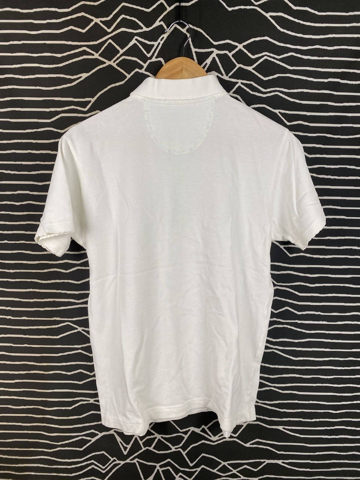 Burberry Vintage Burberrys London Polo Shirt White Floral Lining Size US M / EU 48-50 / 2 - 2 Thumbnail