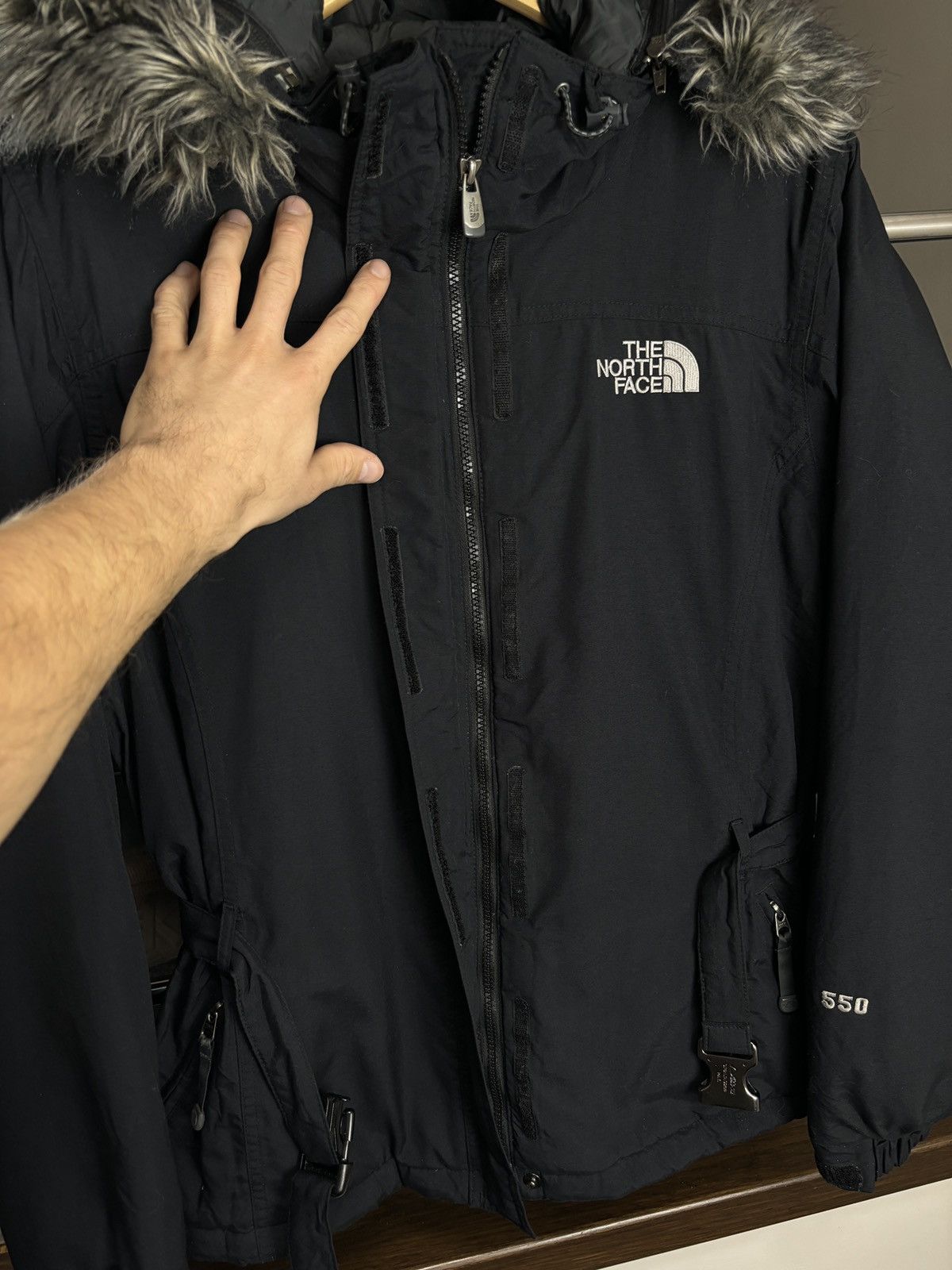 The North Face The North Face 550 Down Bleted Outdoor Jacket Gorpcore Size L / US 10 / IT 46 - 8 Thumbnail