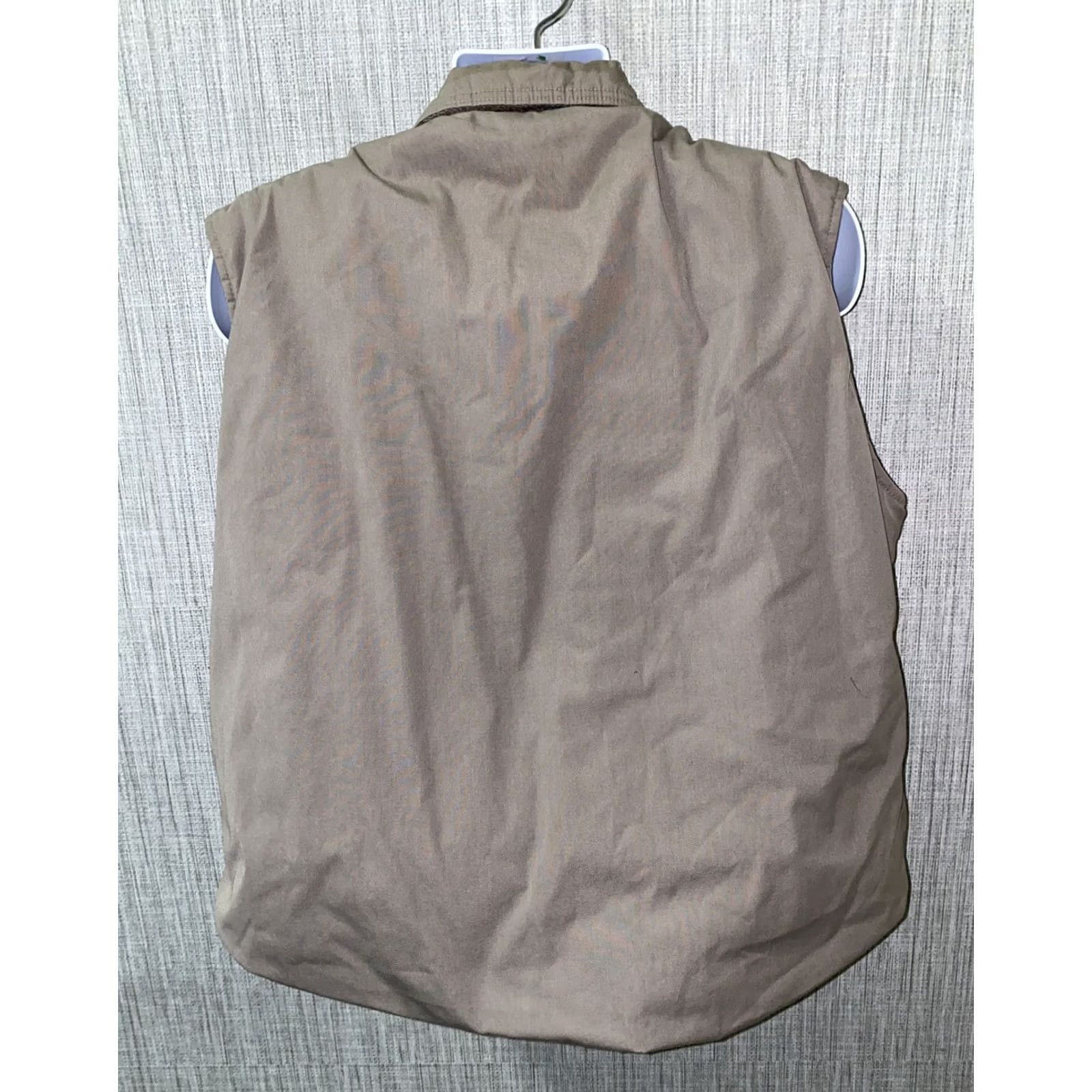 Vintage Woolrich Vest Mens Gray Polyester/Cotton Wool Lined Snap Button XL Size Vest Size US XL / EU 56 / 4 - 4 Thumbnail
