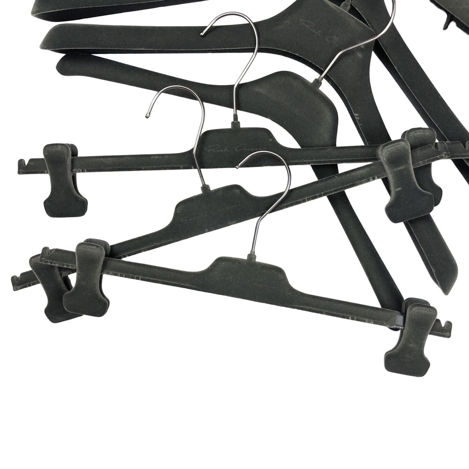 Rick Owens Rick Owens Logo Velour Hangers Size ONE SIZE - 6 Thumbnail