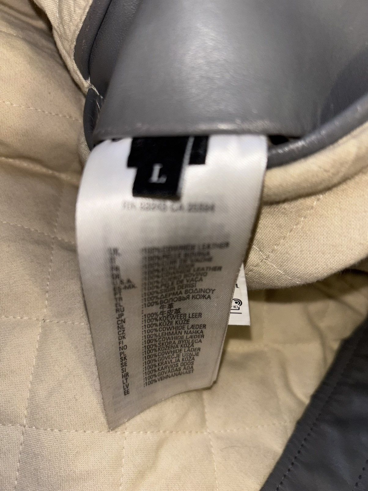 Diesel Leather jacket with fur Size US L / EU 52-54 / 3 - 5 Thumbnail