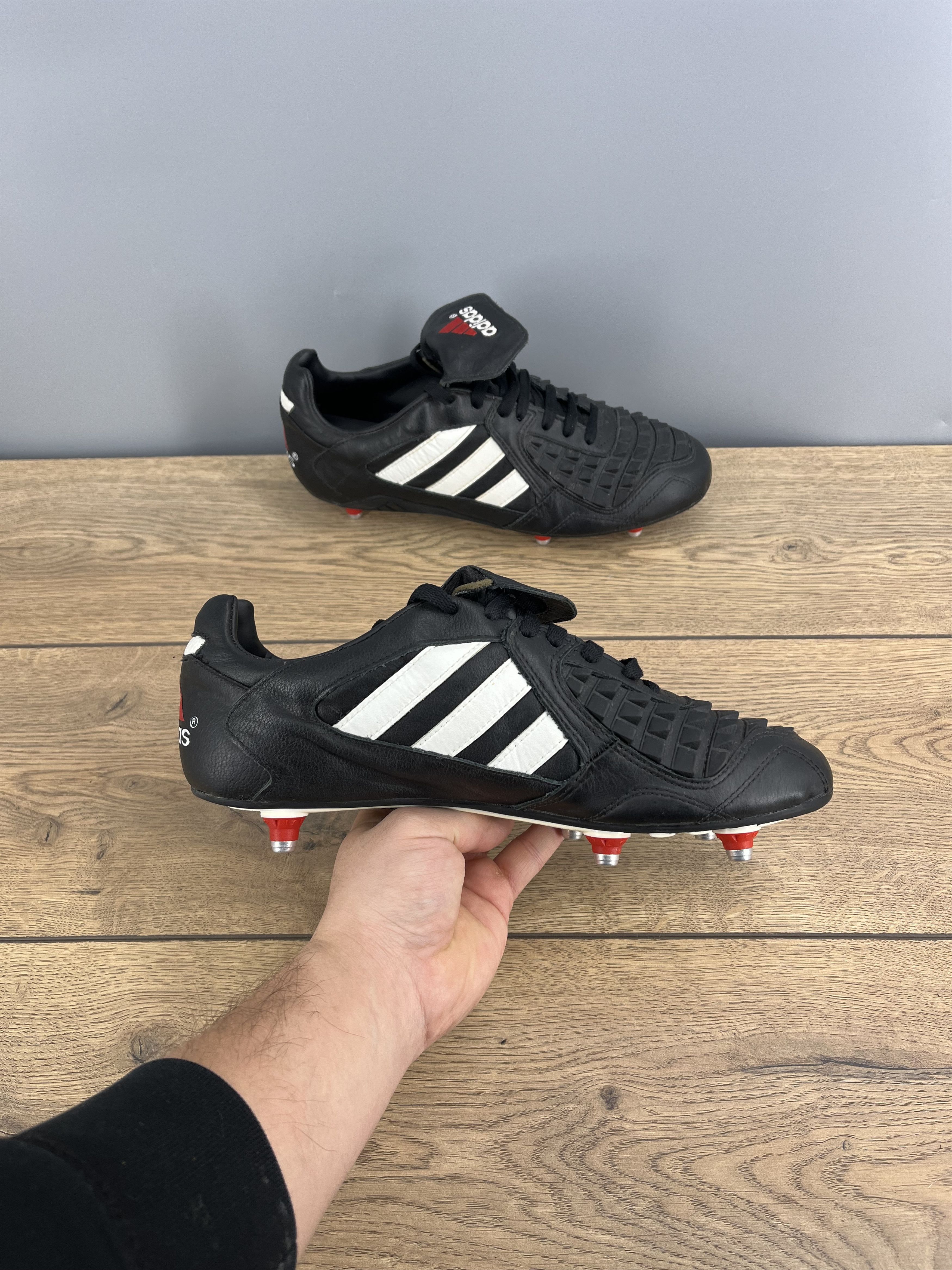 Adidas Vintage Adidas Predator 1996 Football Boots SG Metal Studs Size US 9.5 / EU 42-43 - 2 Thumbnail