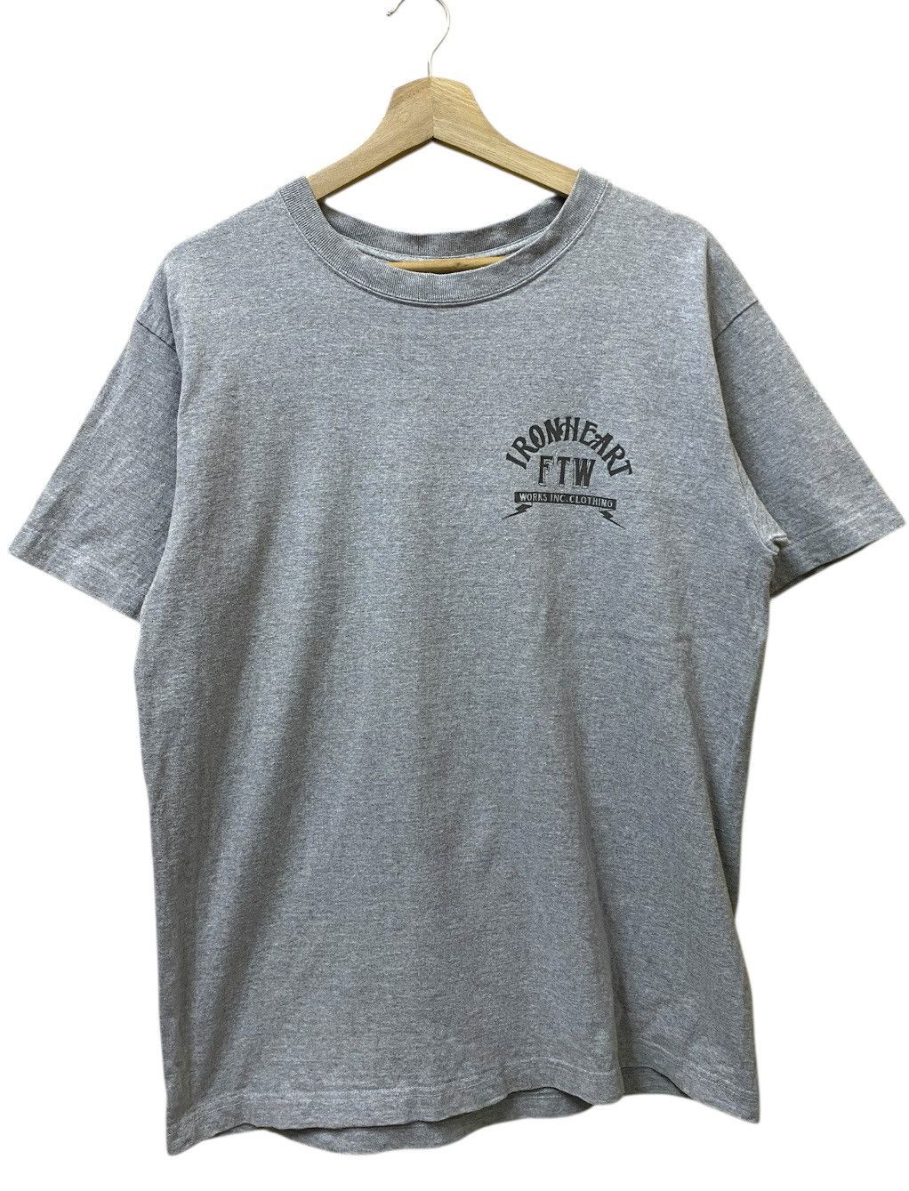 Iron Heart Iron Heart FTW Motorcycle Crewneck Tee Size US M / EU 48-50 / 2 - 1 Thumbnail
